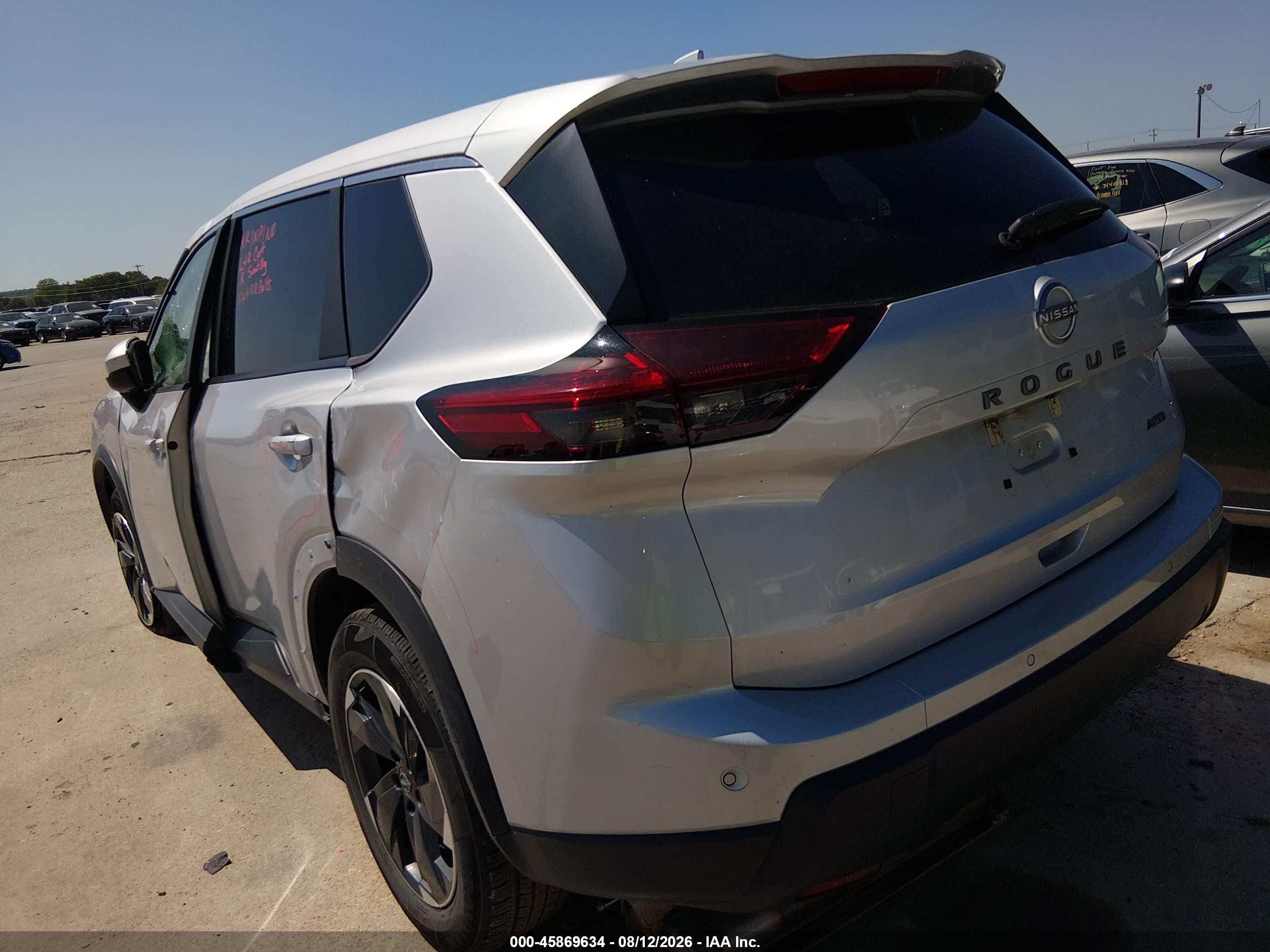 2025 Nissan Rogue Sv Intelligent Awd Silver vin: 5N1BT3BB3SC778371