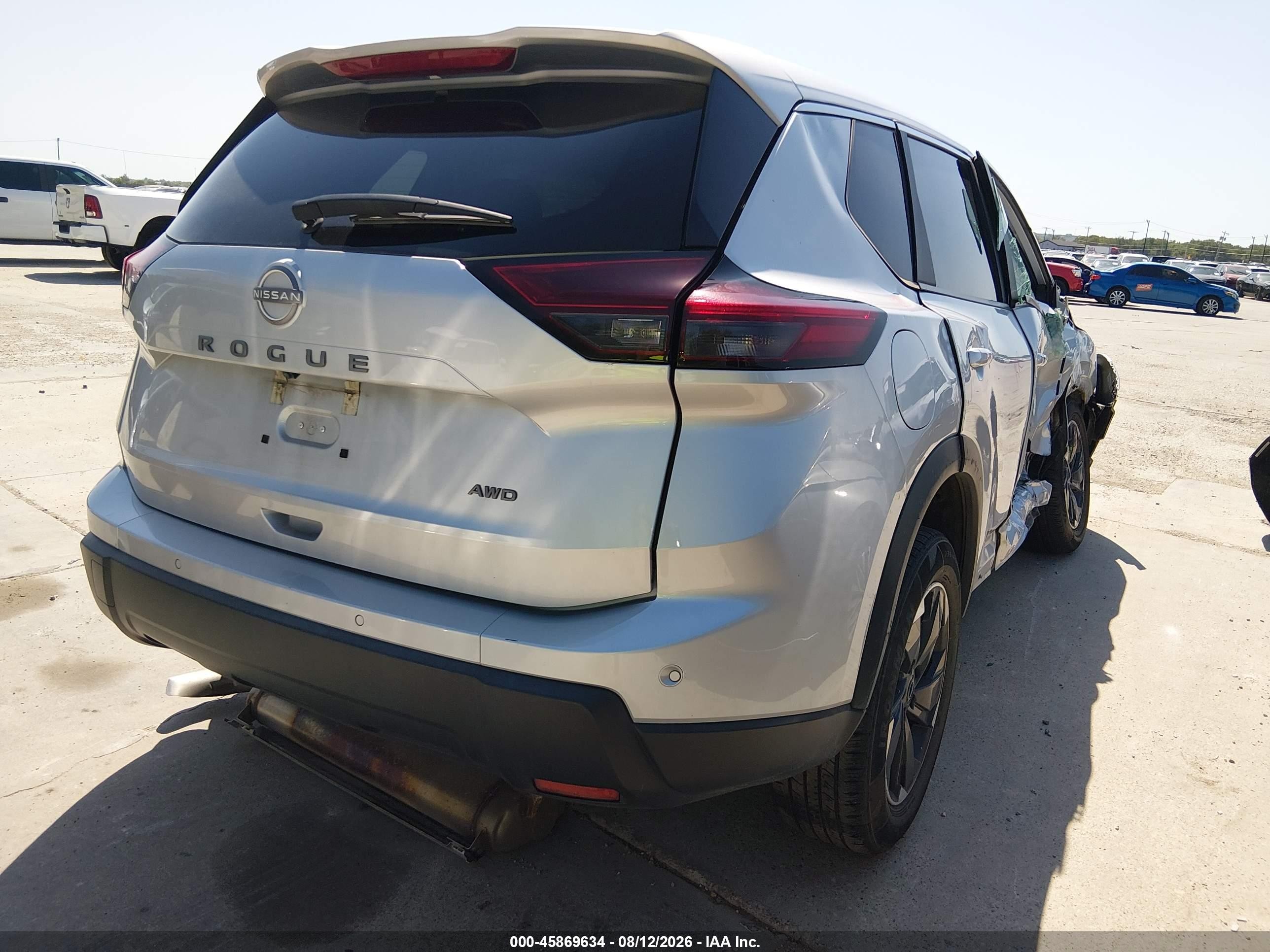 2025 Nissan Rogue Sv Intelligent Awd Silver vin: 5N1BT3BB3SC778371