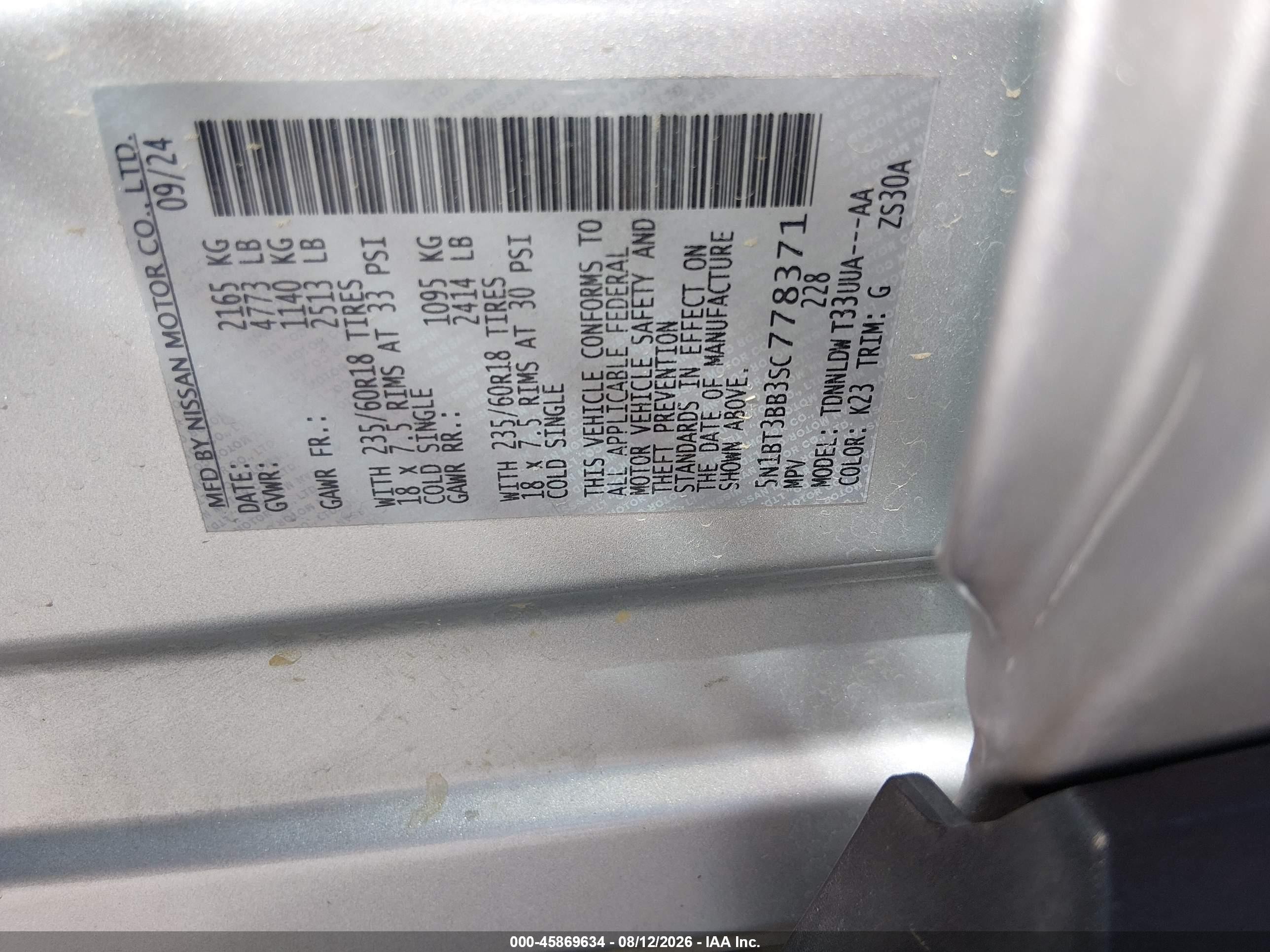 2025 Nissan Rogue Sv Intelligent Awd Silver vin: 5N1BT3BB3SC778371