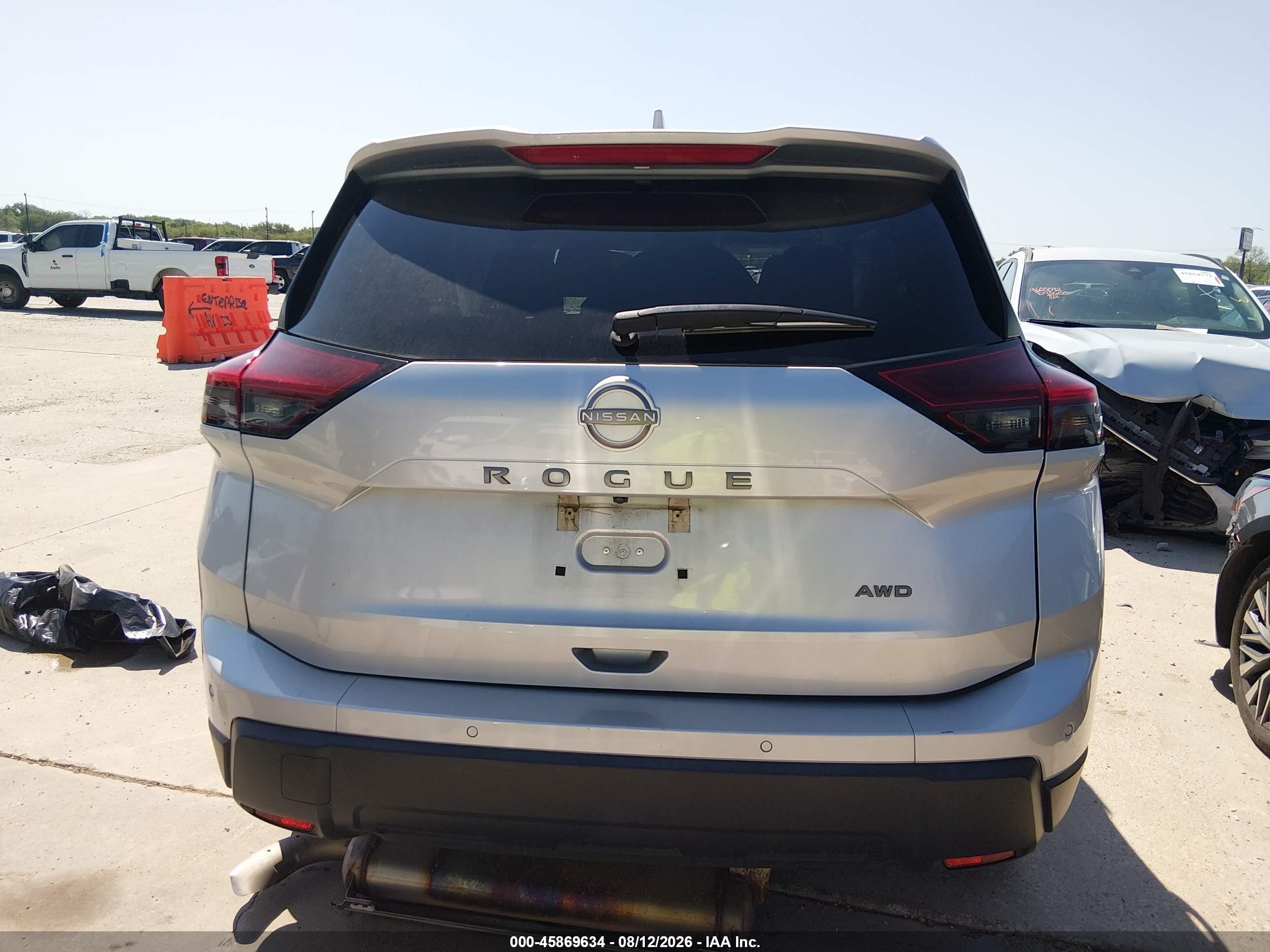 2025 Nissan Rogue Sv Intelligent Awd Silver vin: 5N1BT3BB3SC778371