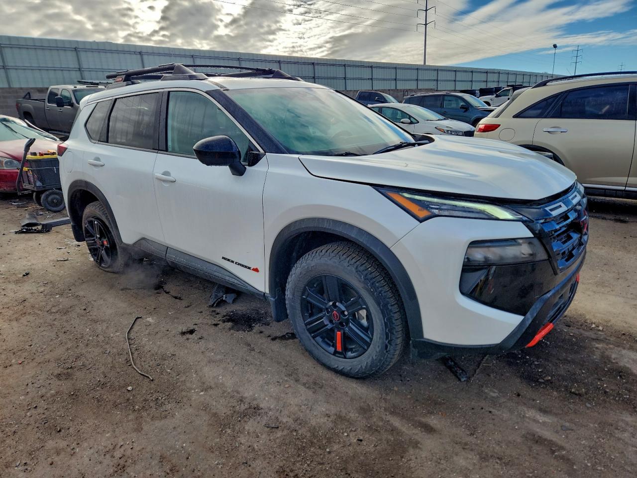 2025 Nissan Rogue Sv White vin: 5N1BT3BB3SC841095