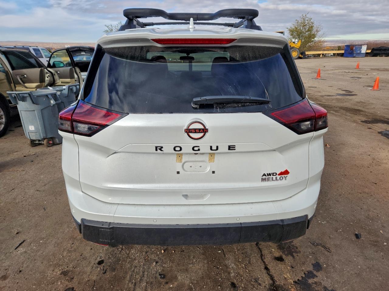 2025 Nissan Rogue Sv White vin: 5N1BT3BB3SC841095