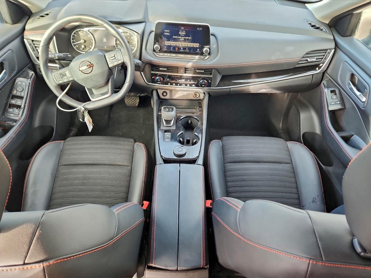 2025 Nissan Rogue Sv White vin: 5N1BT3BB3SC841095