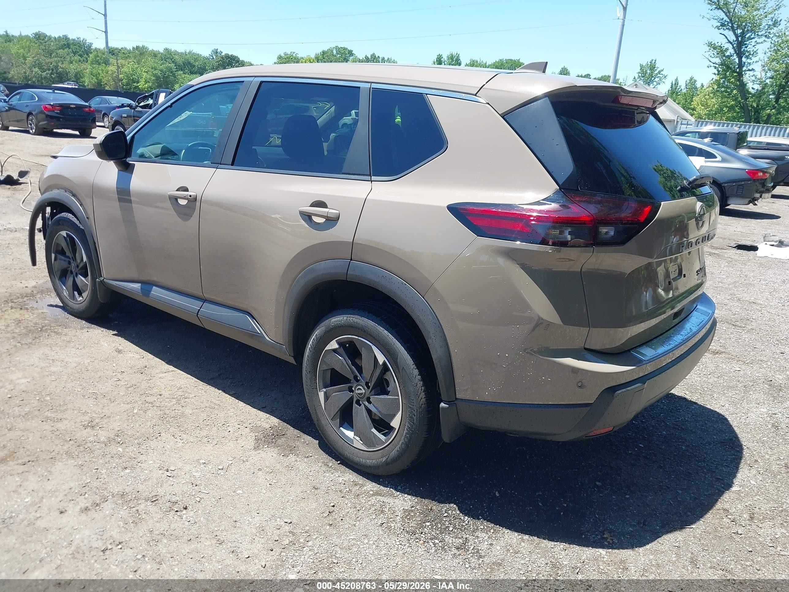 2024 Nissan Rogue Sv Intelligent Awd Brown vin: 5N1BT3BB4RC756664