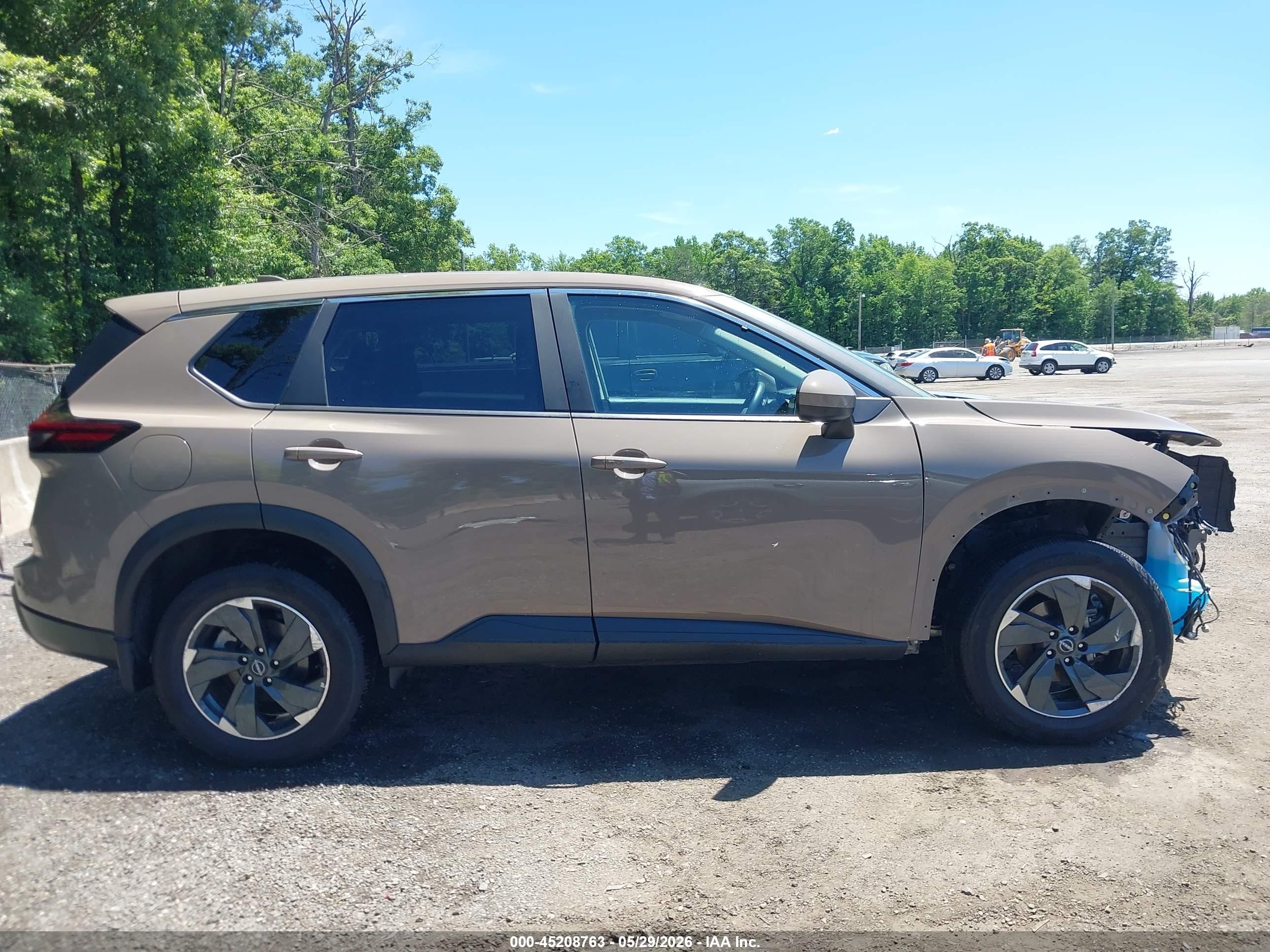 2024 Nissan Rogue Sv Intelligent Awd Brown vin: 5N1BT3BB4RC756664