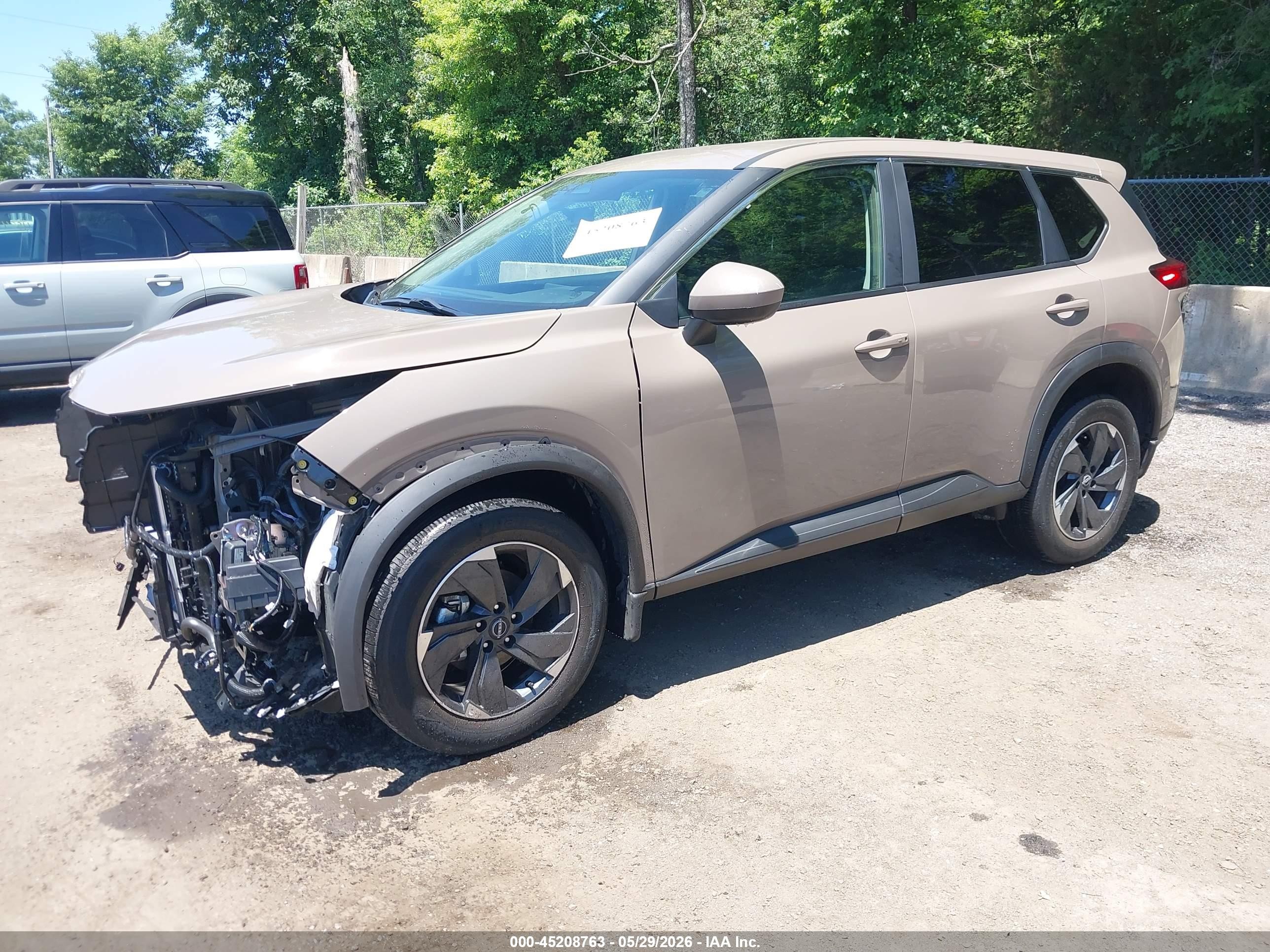 2024 Nissan Rogue Sv Intelligent Awd Brown vin: 5N1BT3BB4RC756664