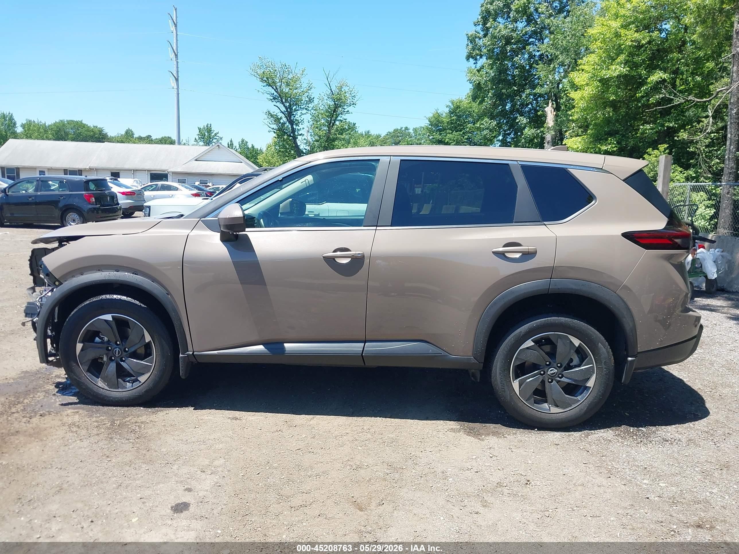 2024 Nissan Rogue Sv Intelligent Awd Brown vin: 5N1BT3BB4RC756664