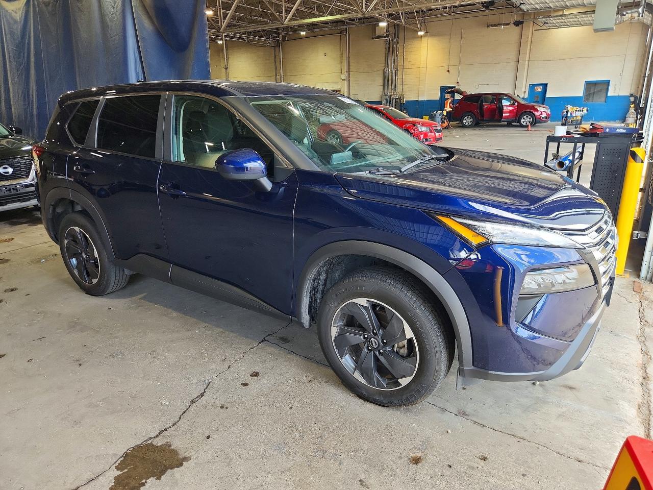 2025 Nissan Rogue Sv Blue vin: 5N1BT3BB4SC780646
