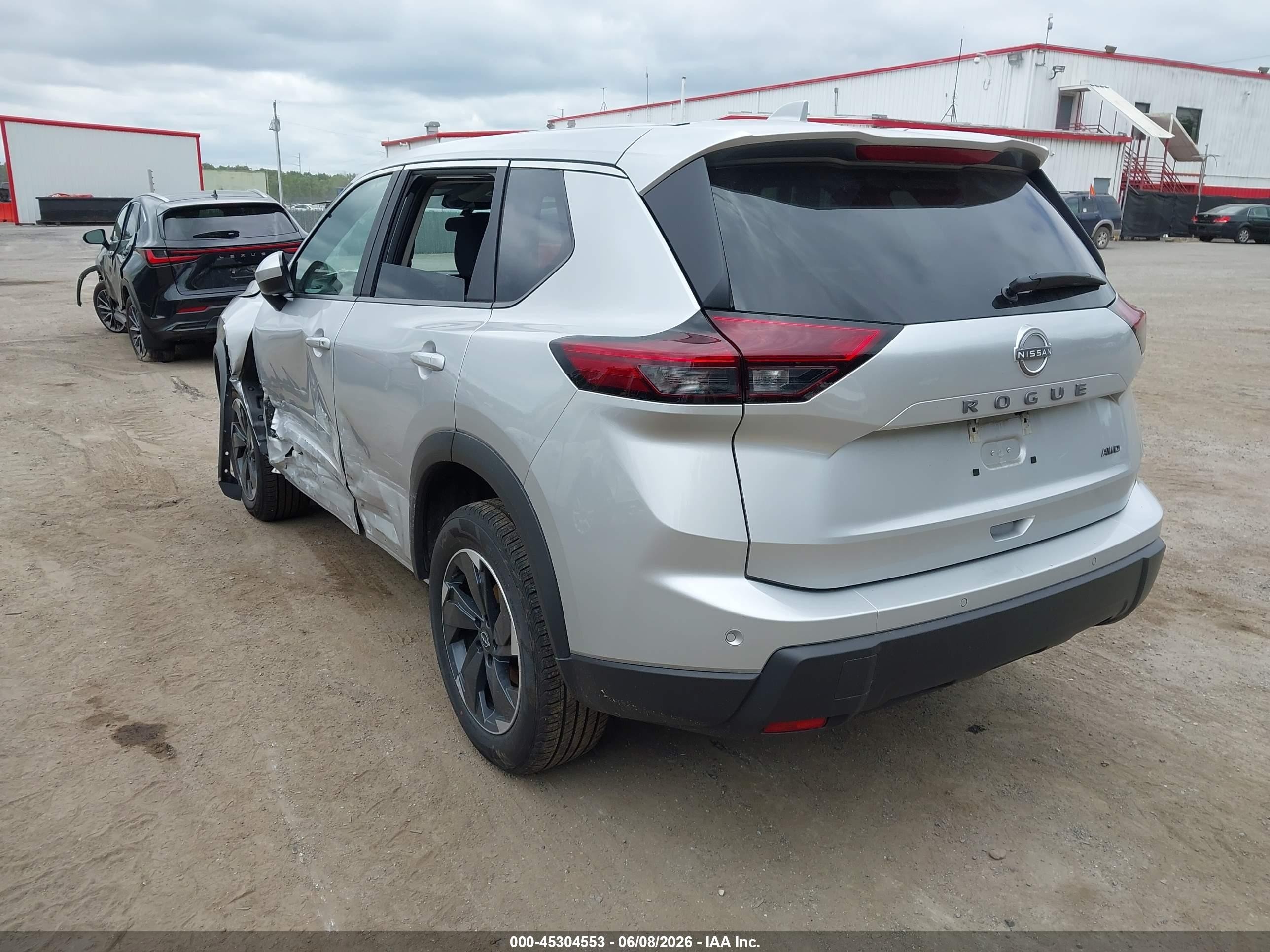 2025 Nissan Rogue Sv Intelligent Awd Silver vin: 5N1BT3BB4SC835290