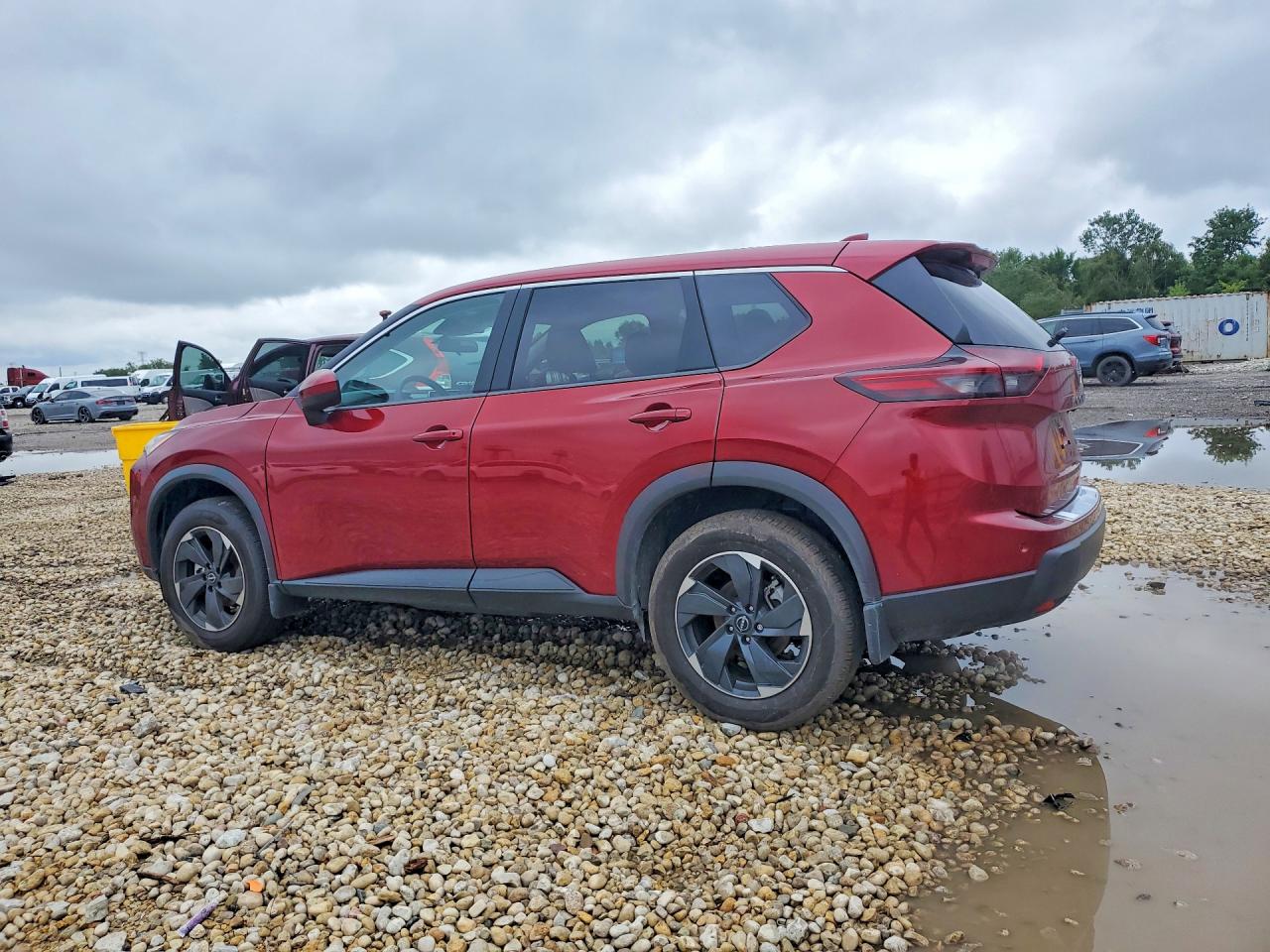 2026 Nissan Rogue Sv Burgundy vin: 5N1BT3BB4TC689751