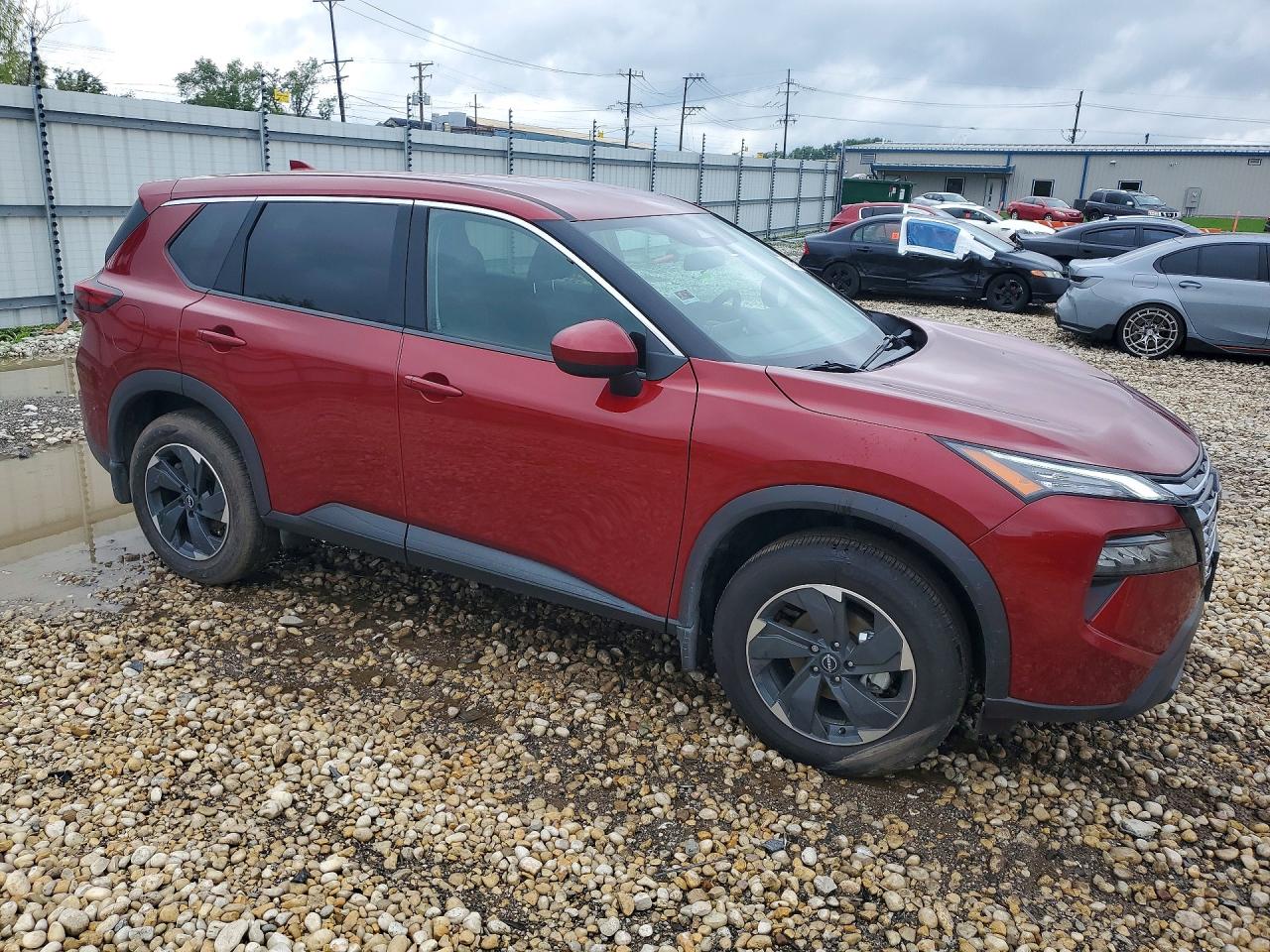 2026 Nissan Rogue Sv Burgundy vin: 5N1BT3BB4TC689751
