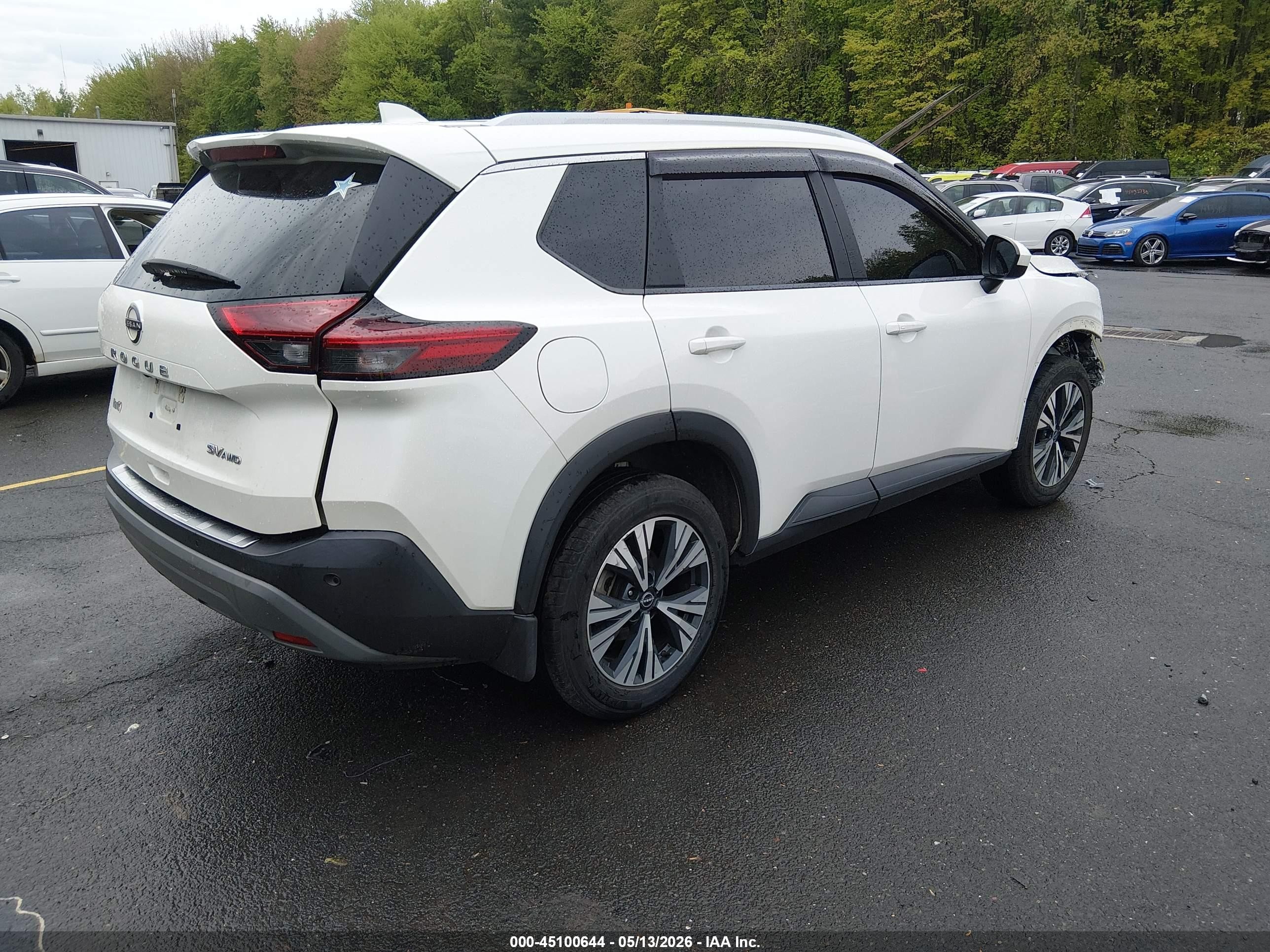 2023 Nissan Rogue Sv Intelligent Awd Белый vin: 5N1BT3BB5PC775298