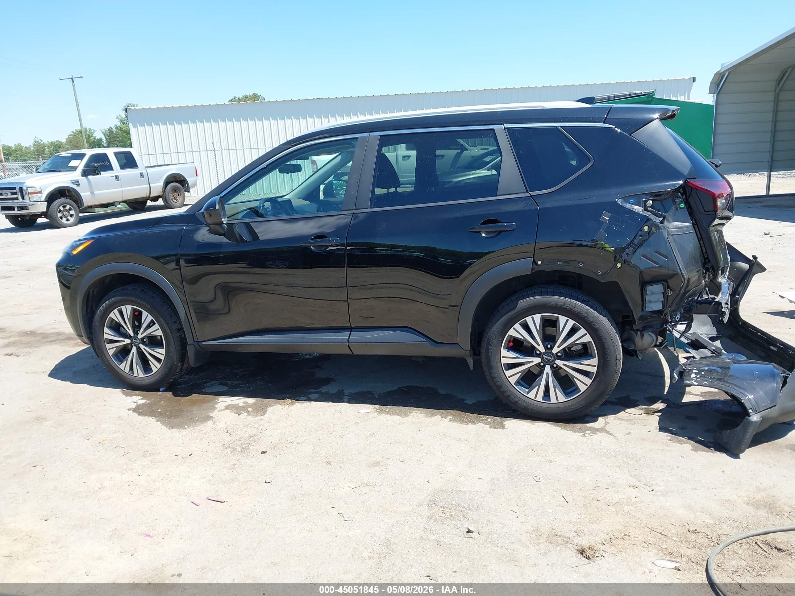 2023 Nissan Rogue Sv Intelligent Awd Черный vin: 5N1BT3BB5PC779822
