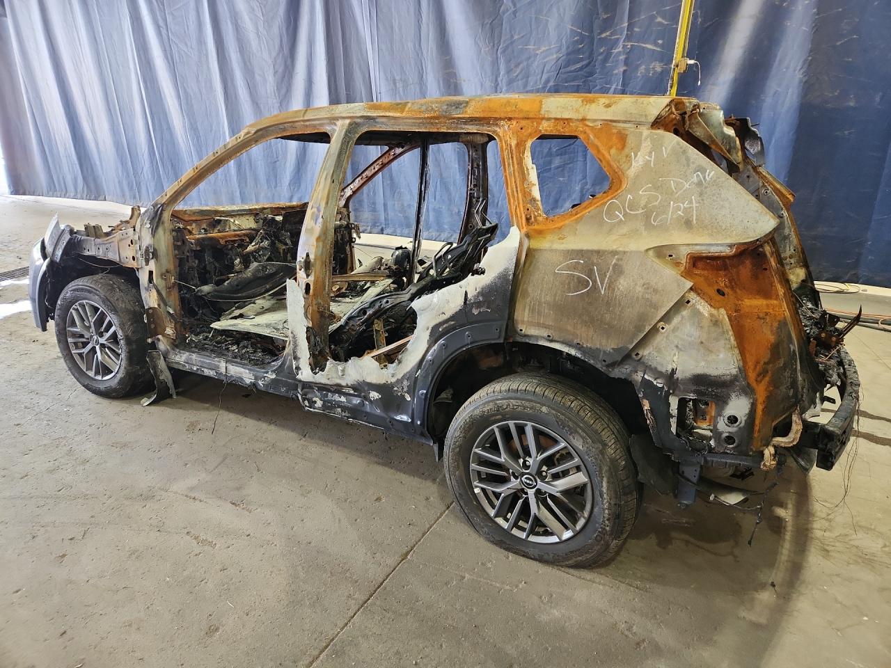 2026 Nissan Rogue Sv Blue vin: 5N1BT3BB5TC705696 Damage: Left Rear Door, Broken, Replacement Required