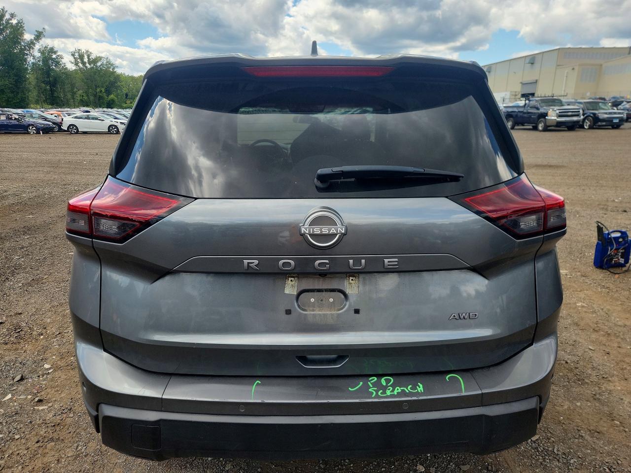 2025 Nissan Rogue Sv Gray vin: 5N1BT3BB6SC779725