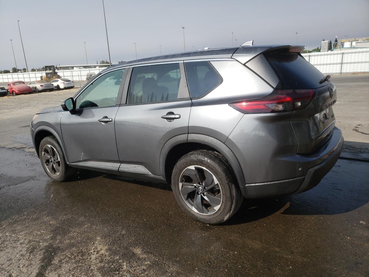 2024 Nissan Rogue Sv Gray vin: 5N1BT3BB7RC680163 Damage: Left Front Door, Heavy Scratch, 3 To 4 Inches