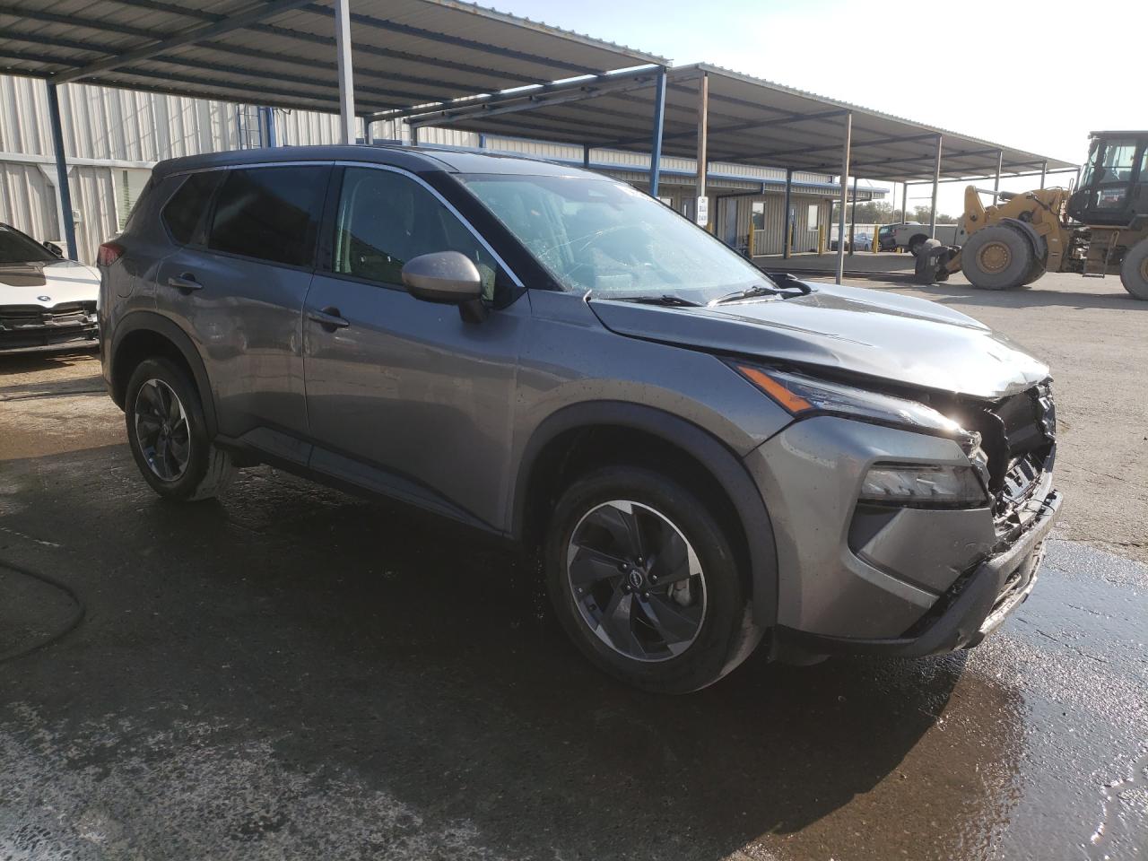 2024 Nissan Rogue Sv Gray vin: 5N1BT3BB7RC680163 Damage: Right Front Fender, Dent(S) W/ Paint Dmg, 2 To 3 Inches
