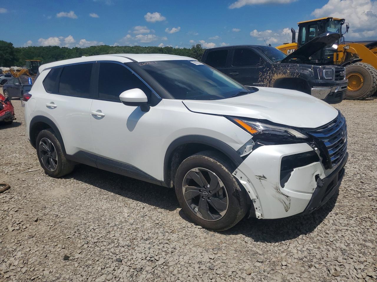 2024 Nissan Rogue Sv Белый vin: 5N1BT3BB7RC709578