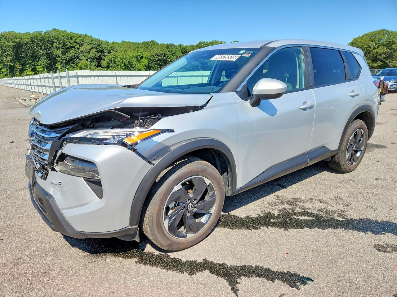 2025 Nissan Rogue Sv Silver vin: 5N1BT3BB7SC802767