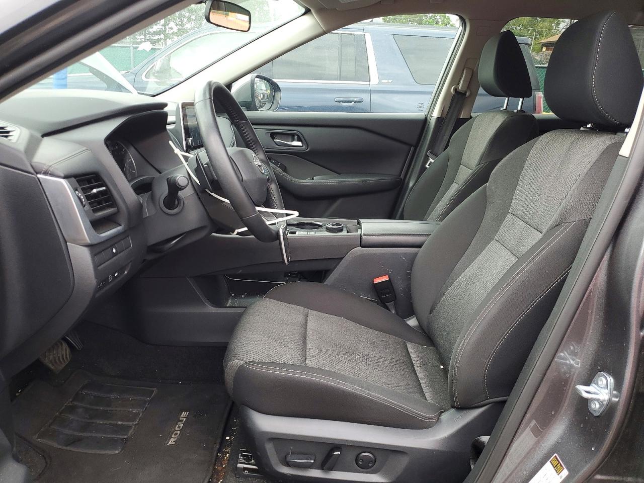 2025 Nissan Rogue Sv Gray vin: 5N1BT3BB8SC793612
