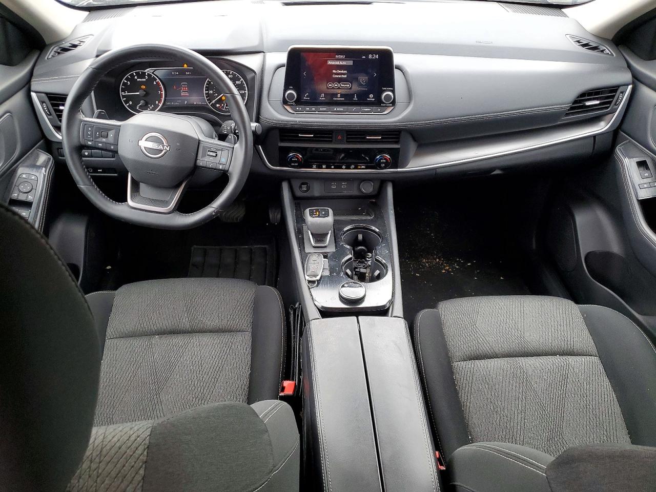 2025 Nissan Rogue Sv Gray vin: 5N1BT3BB8SC793612