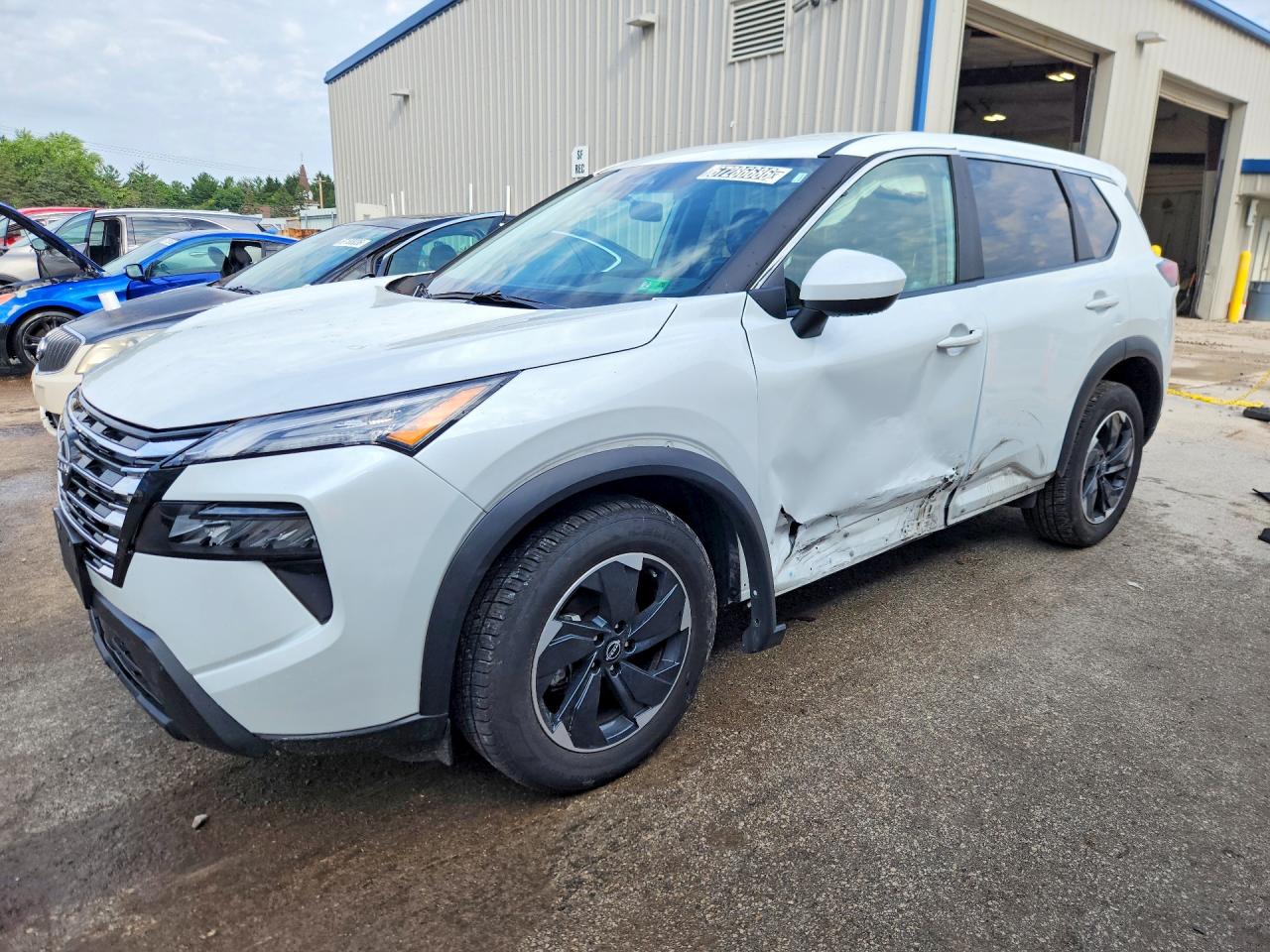 2025 Nissan Rogue Sv White vin: 5N1BT3BB8SC816578