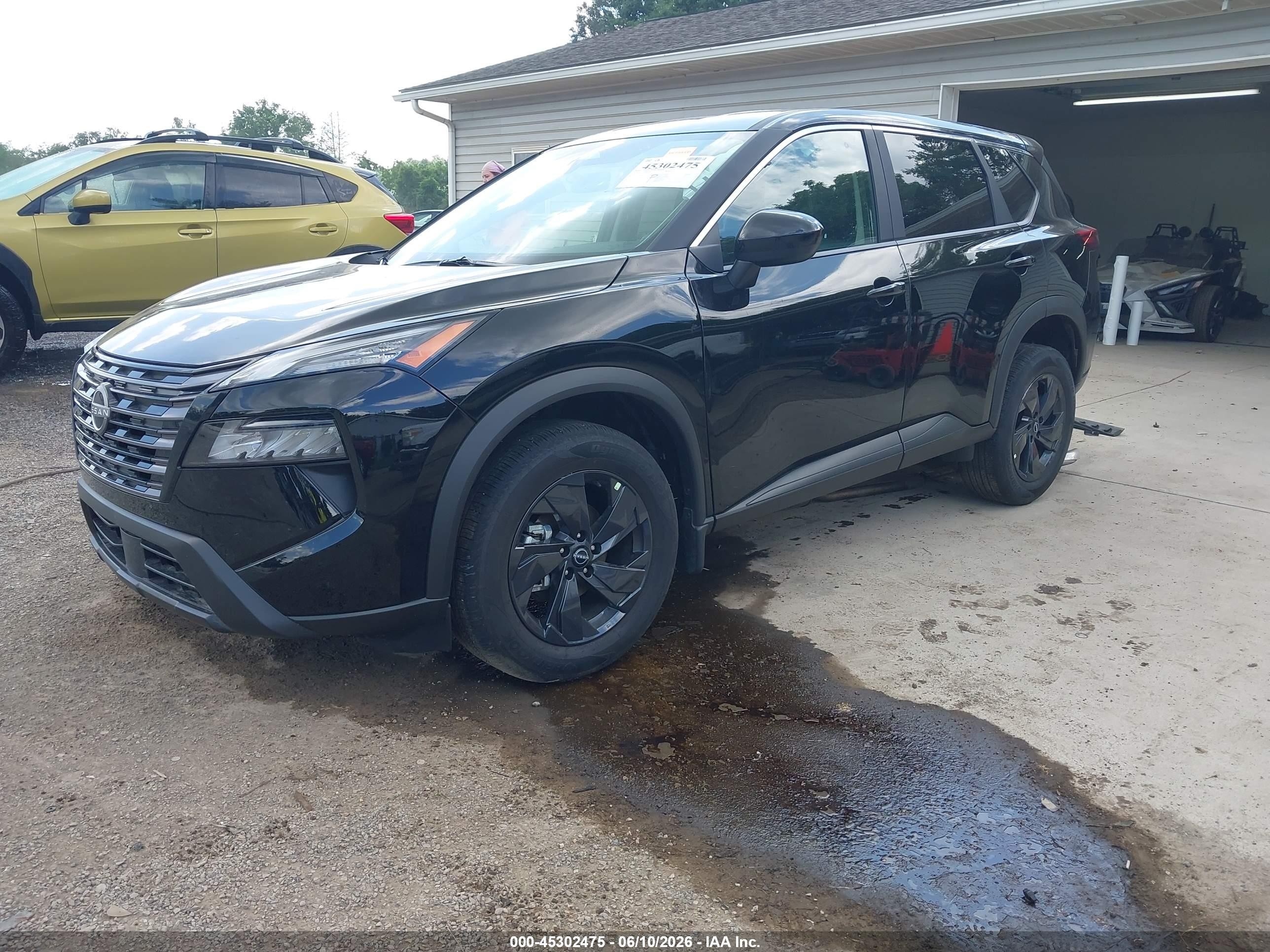 2026 Nissan Rogue Sv Черный vin: 5N1BT3BB8TC779145