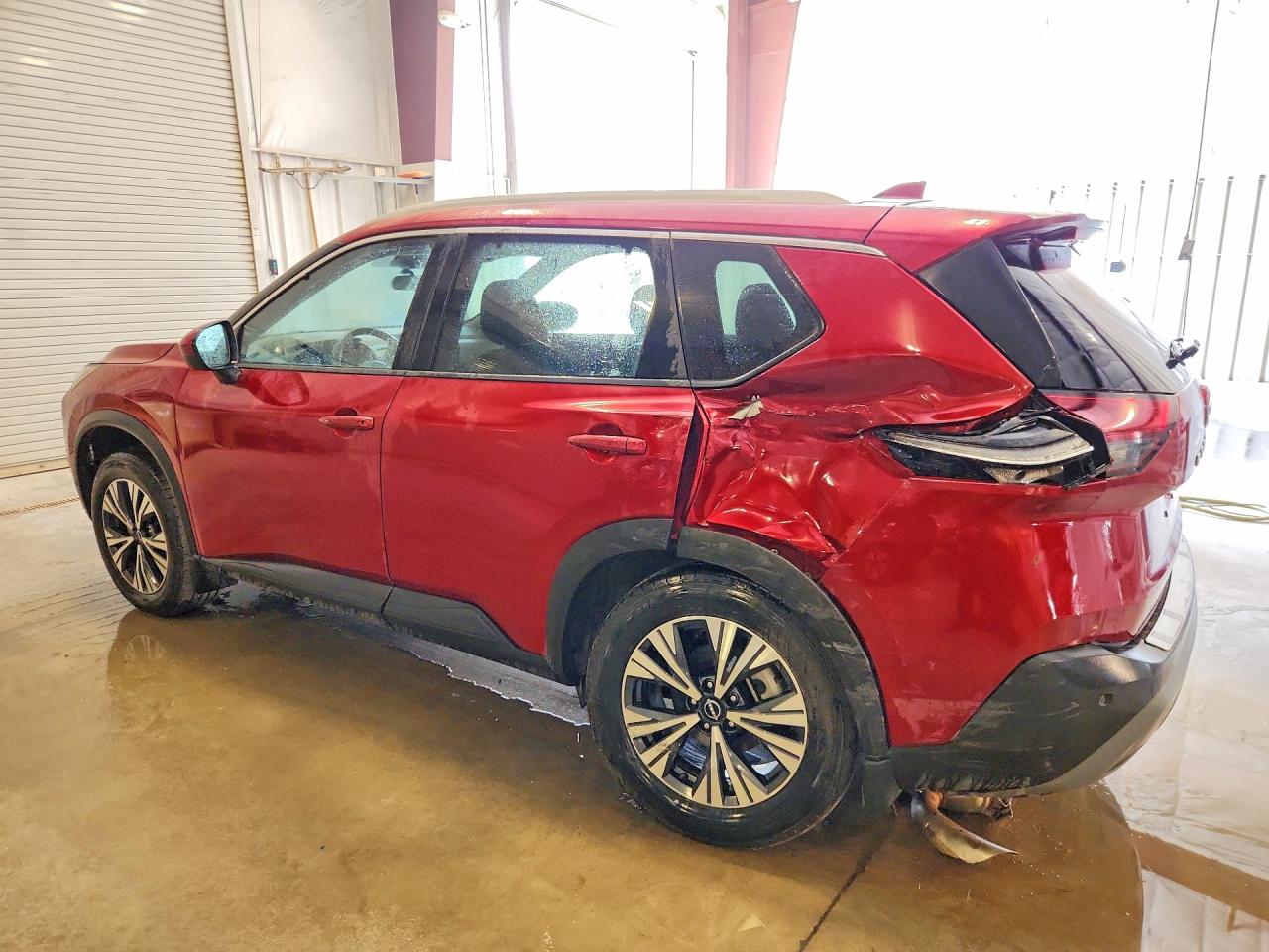 2023 Nissan Rogue Sv Maroon vin: 5N1BT3BB9PC833574