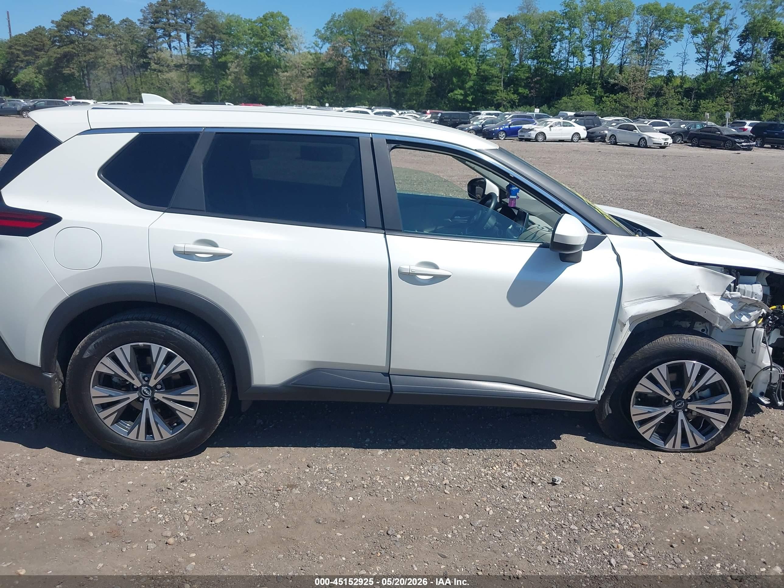 2023 Nissan Rogue Sv Intelligent Awd Белый vin: 5N1BT3BB9PC934033