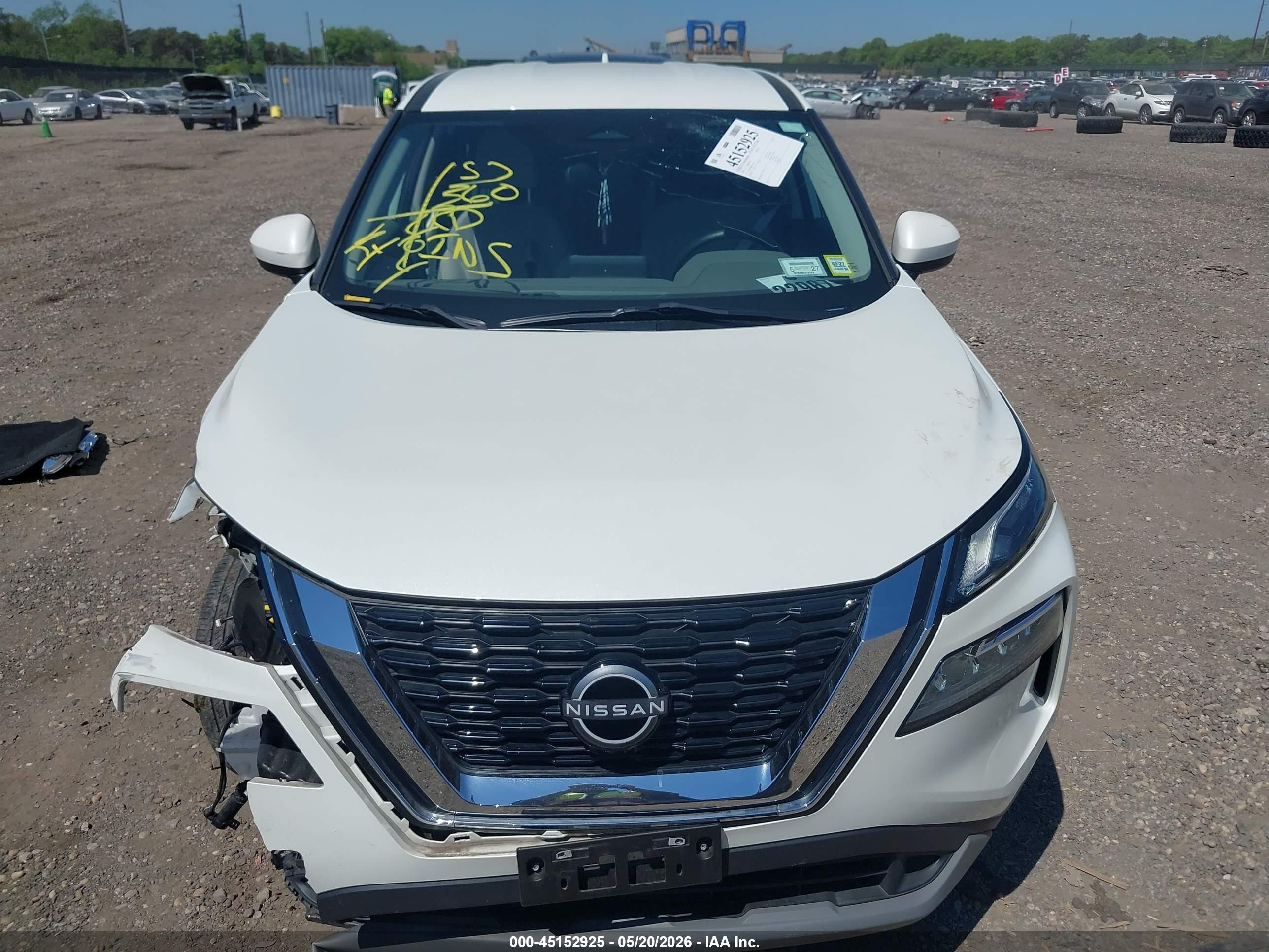 2023 Nissan Rogue Sv Intelligent Awd Белый vin: 5N1BT3BB9PC934033