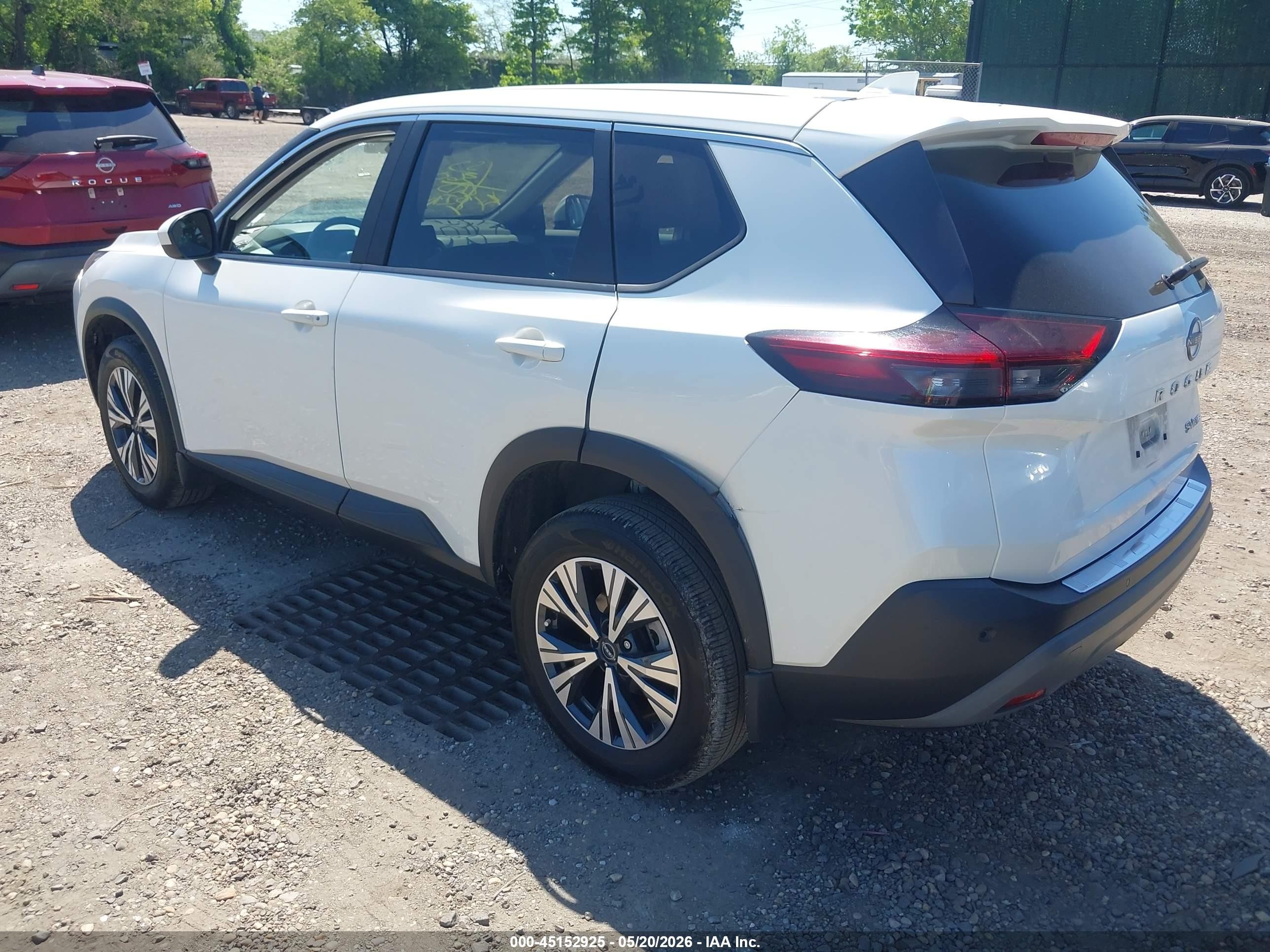 2023 Nissan Rogue Sv Intelligent Awd Белый vin: 5N1BT3BB9PC934033
