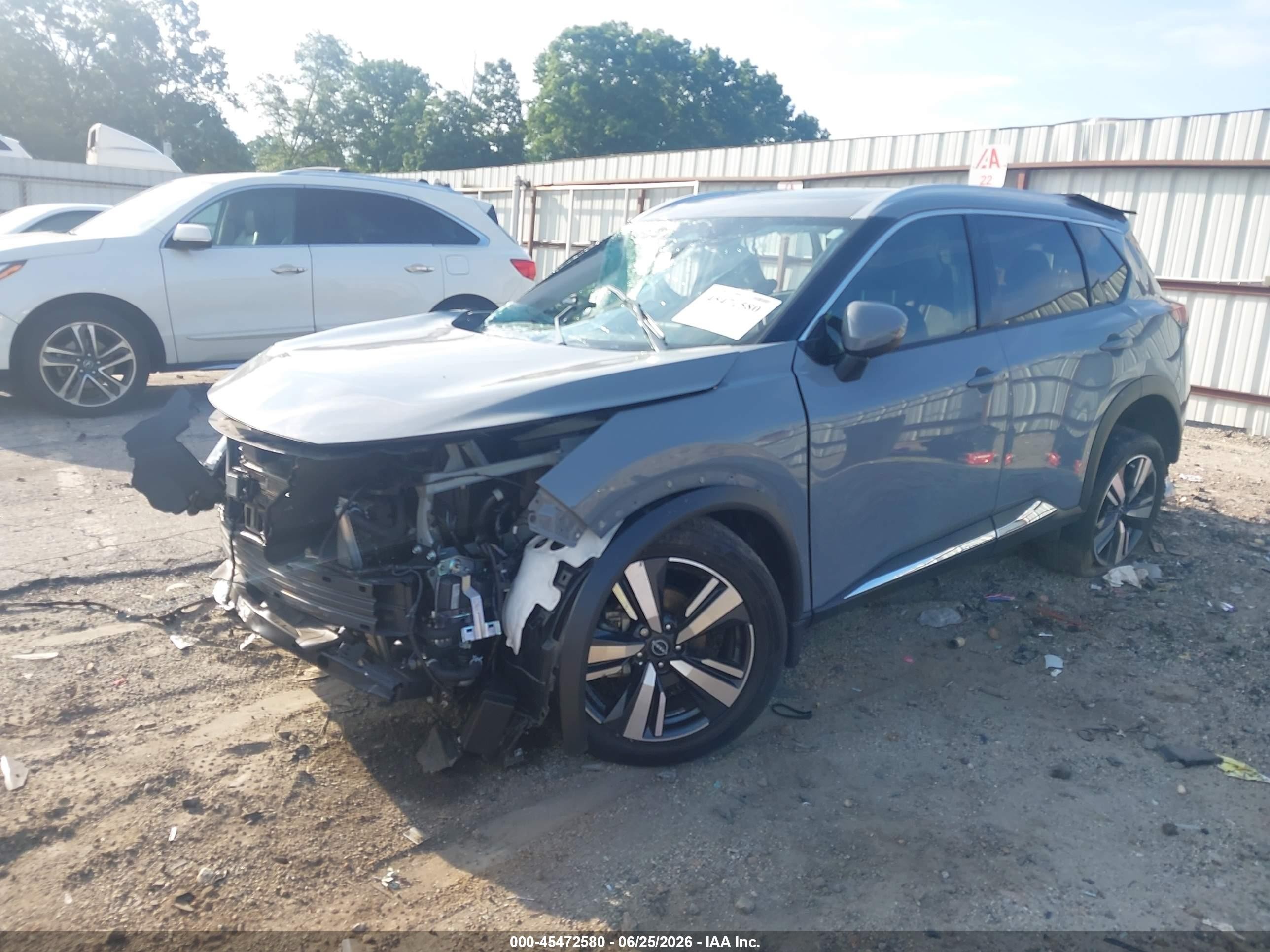2023 Nissan Rogue Sl Fwd Gray vin: 5N1BT3CA2PC928306