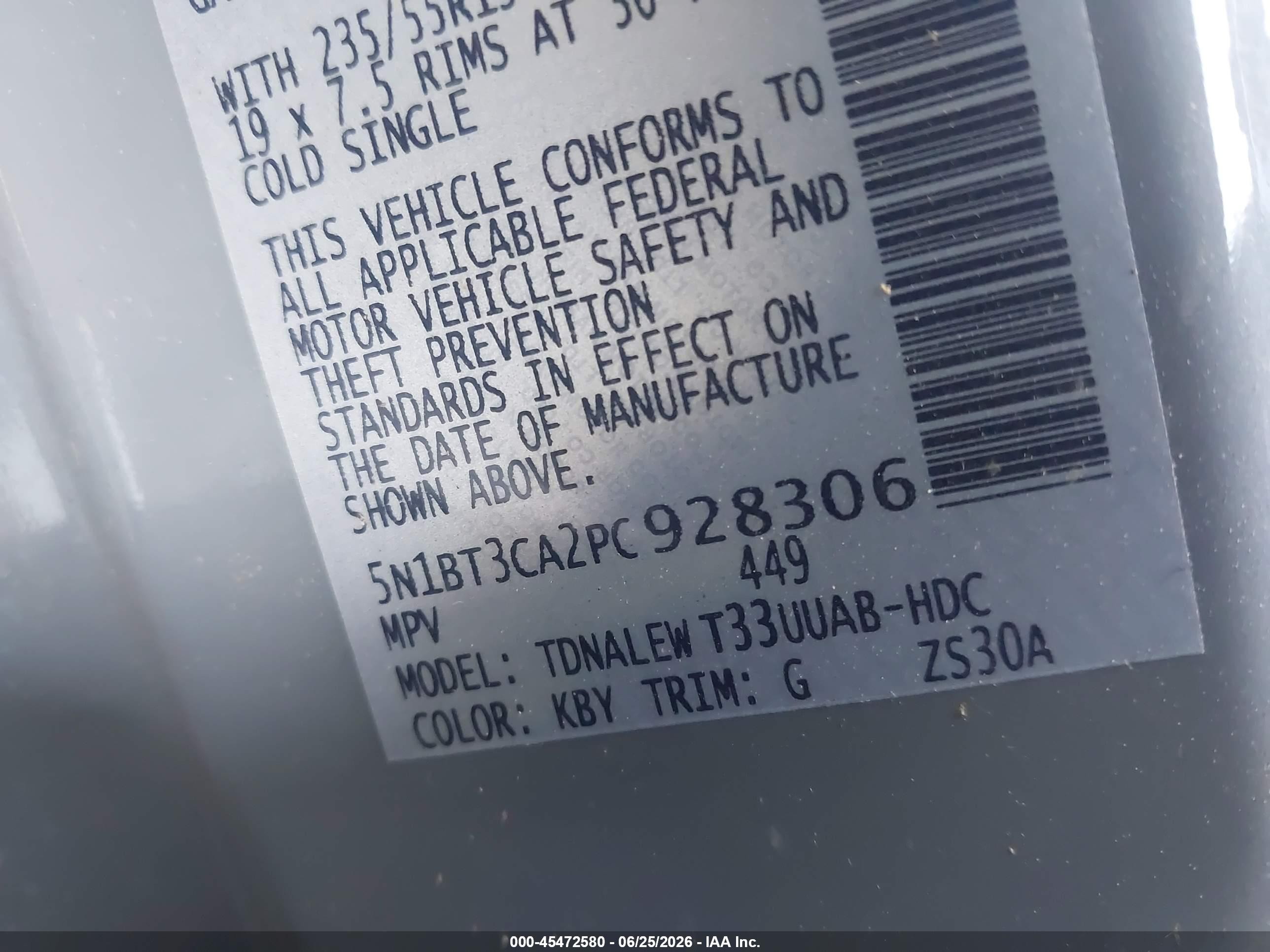 2023 Nissan Rogue Sl Fwd Gray vin: 5N1BT3CA2PC928306