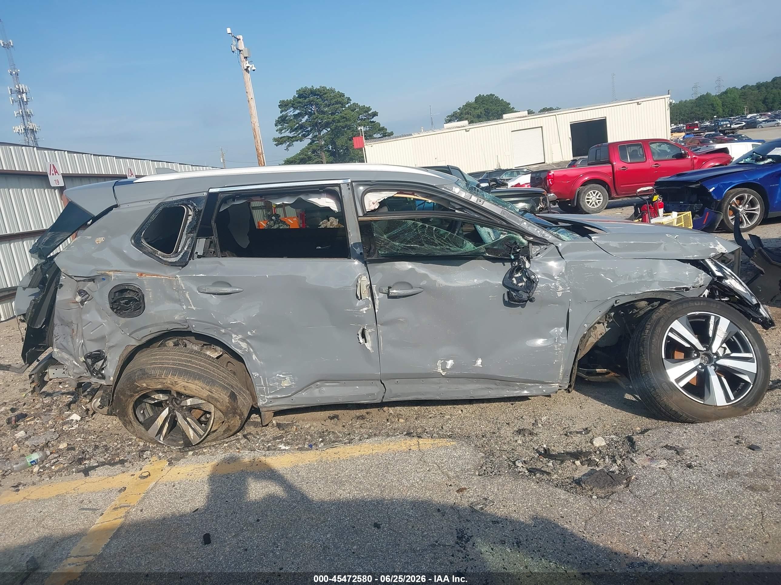 2023 Nissan Rogue Sl Fwd Gray vin: 5N1BT3CA2PC928306