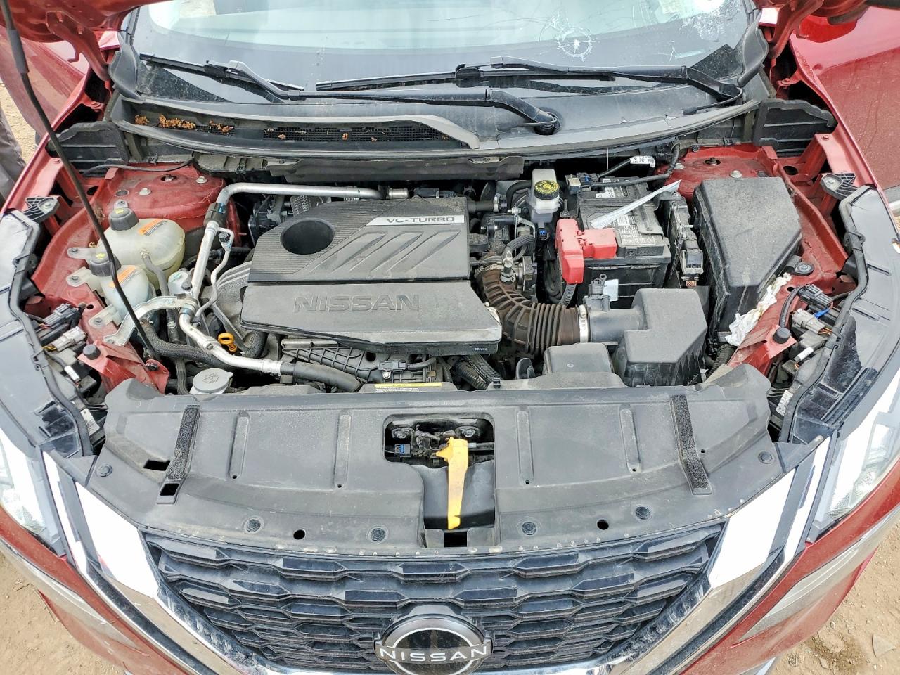 2023 Nissan Rogue Sl Красный vin: 5N1BT3CA8PC804394