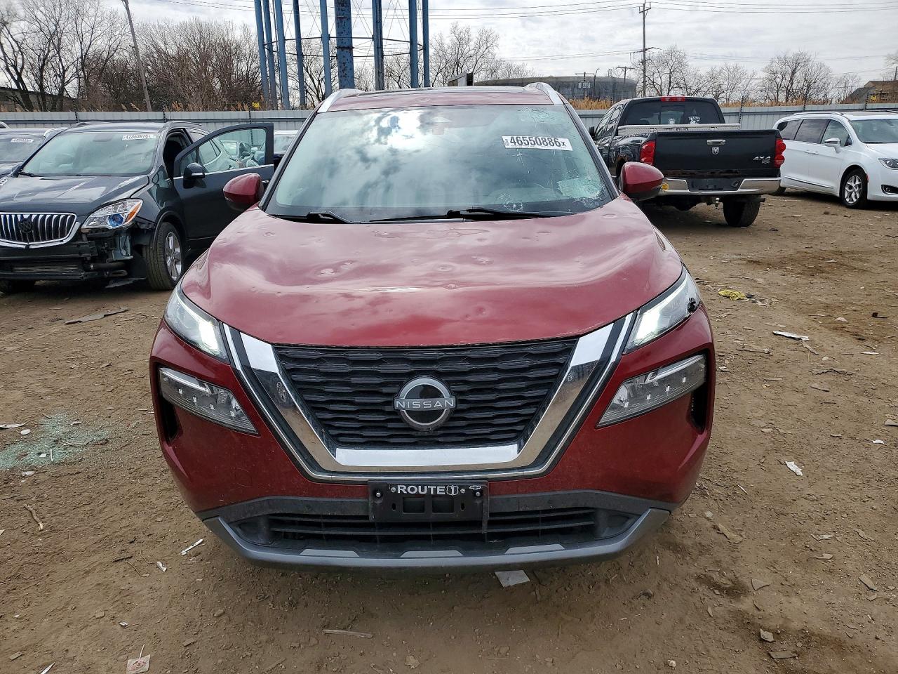 2023 Nissan Rogue Sl Красный vin: 5N1BT3CA8PC804394