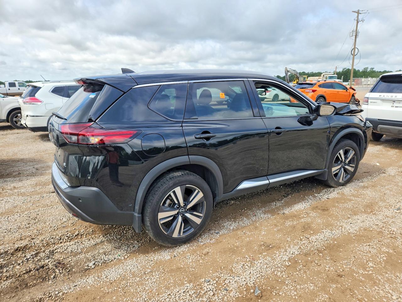 2023 Nissan Rogue Sl Черный vin: 5N1BT3CAXPC864922