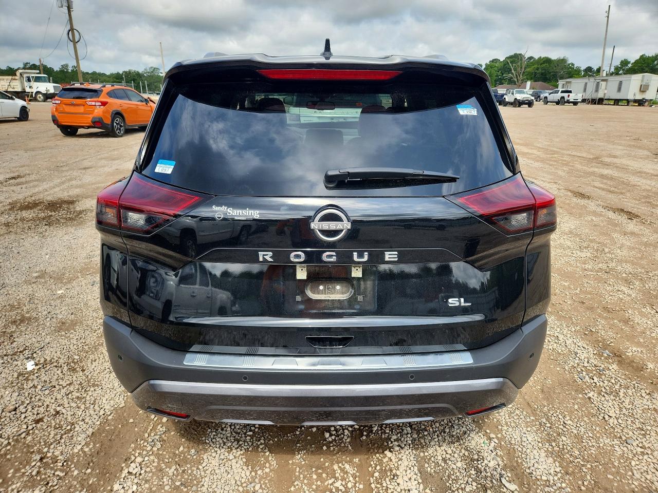 2023 Nissan Rogue Sl Черный vin: 5N1BT3CAXPC864922