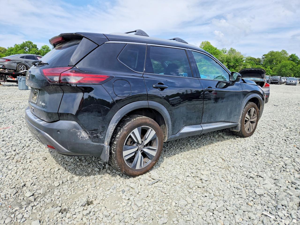 2023 Nissan Rogue Sl Black vin: 5N1BT3CB1PC770016