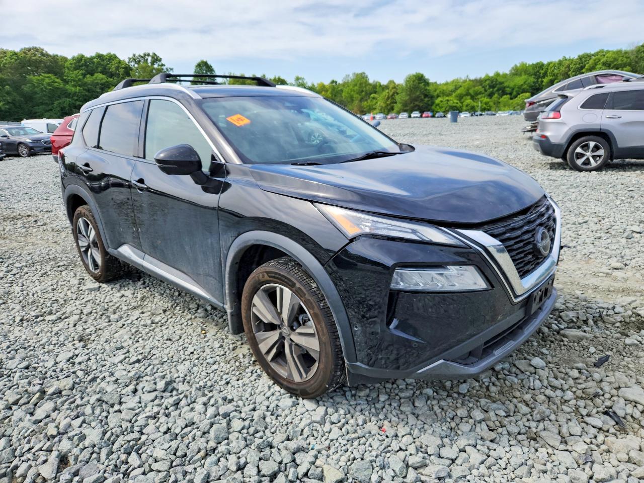 2023 Nissan Rogue Sl Black vin: 5N1BT3CB1PC770016