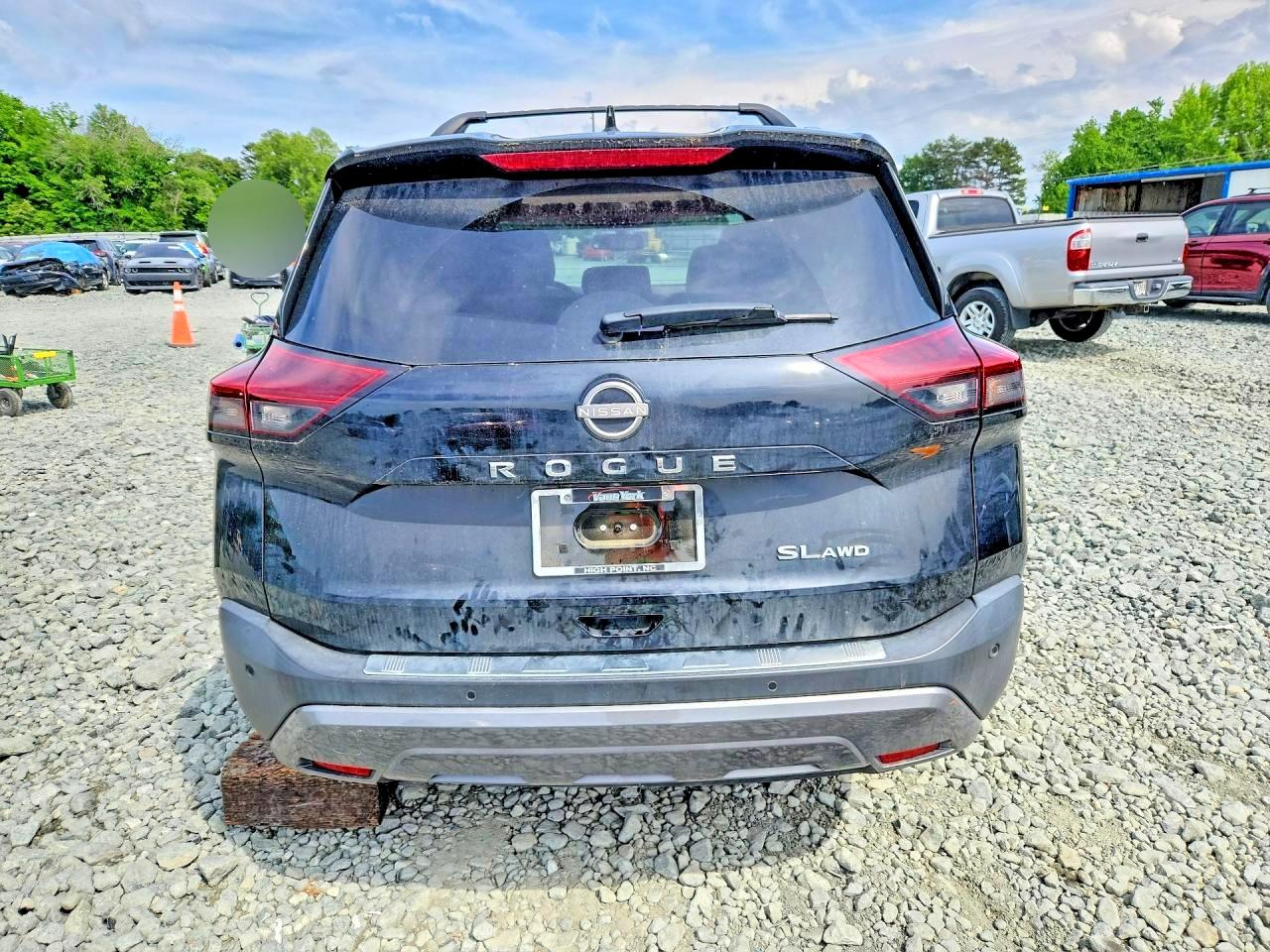 2023 Nissan Rogue Sl Black vin: 5N1BT3CB1PC770016