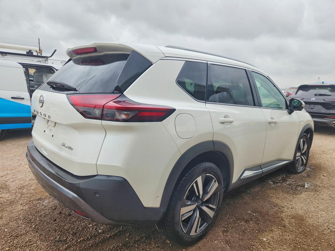 2023 Nissan Rogue Sl White vin: 5N1BT3CB1PC784255