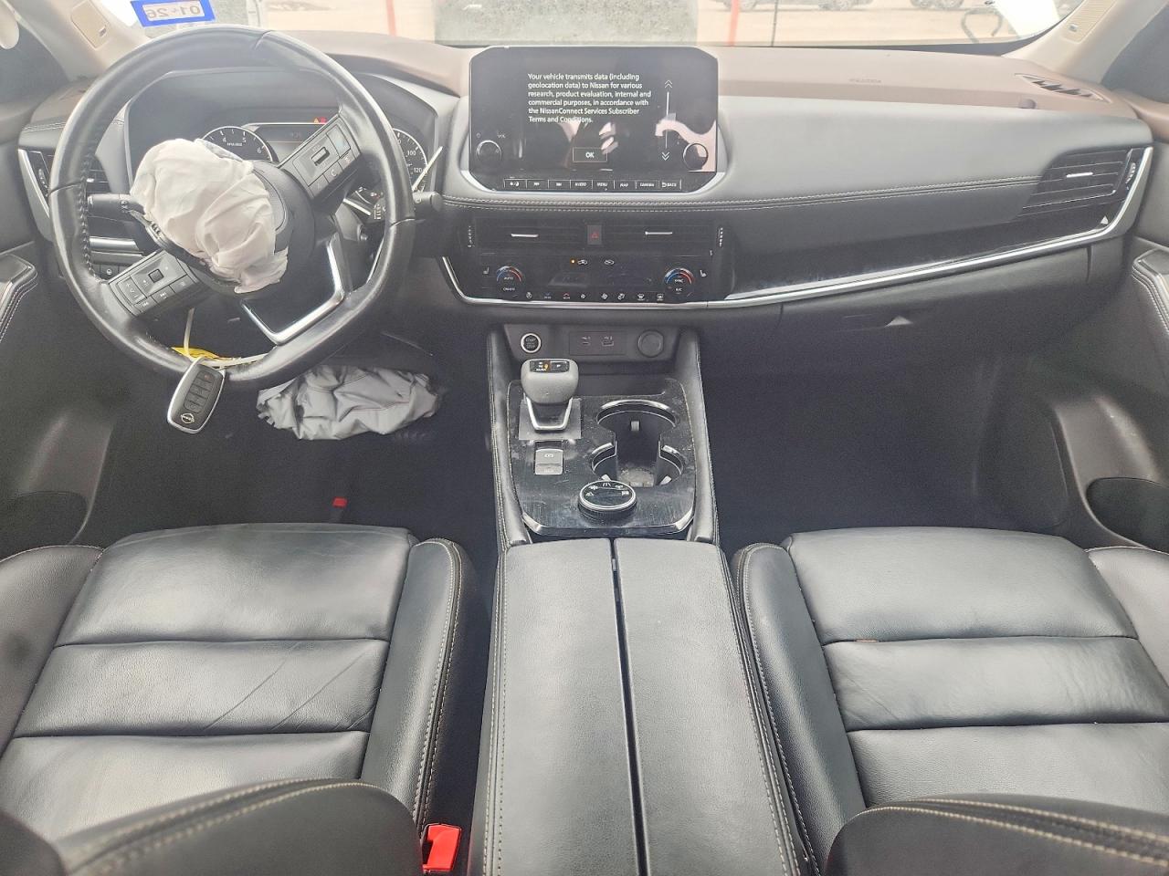2023 Nissan Rogue Sl White vin: 5N1BT3CB1PC784255