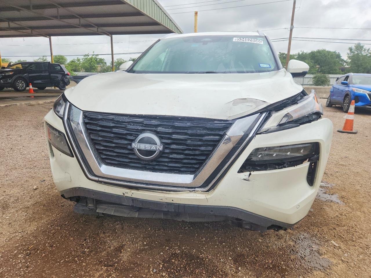 2023 Nissan Rogue Sl White vin: 5N1BT3CB1PC784255