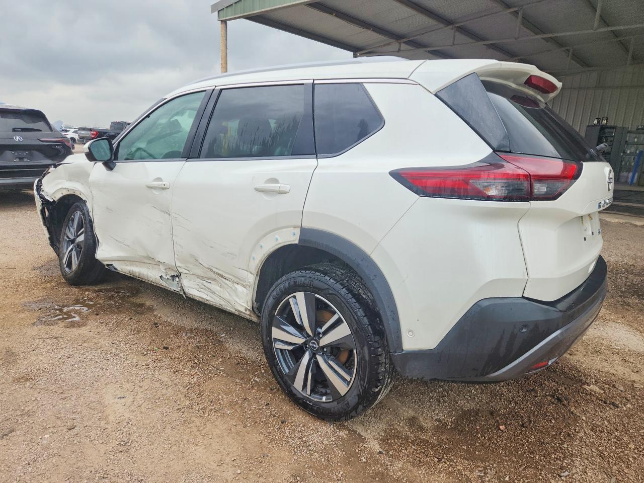 2023 Nissan Rogue Sl White vin: 5N1BT3CB1PC784255
