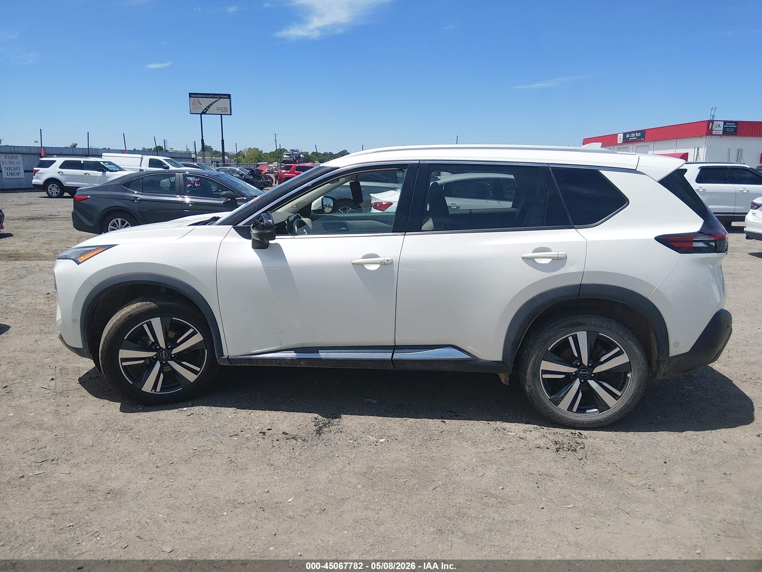 2023 Nissan Rogue Sl Intelligent Awd White vin: 5N1BT3CB3PC791014