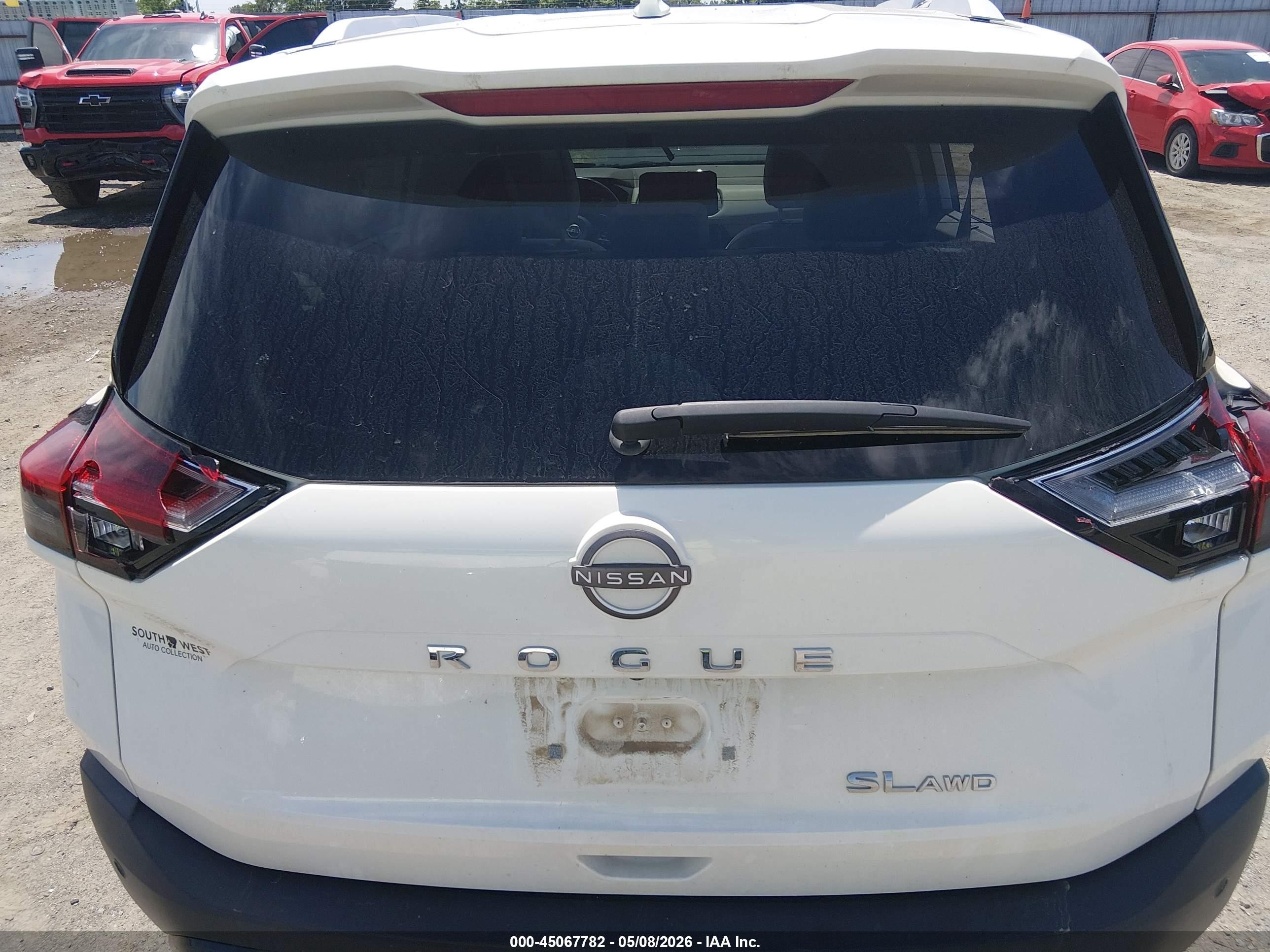 2023 Nissan Rogue Sl Intelligent Awd White vin: 5N1BT3CB3PC791014