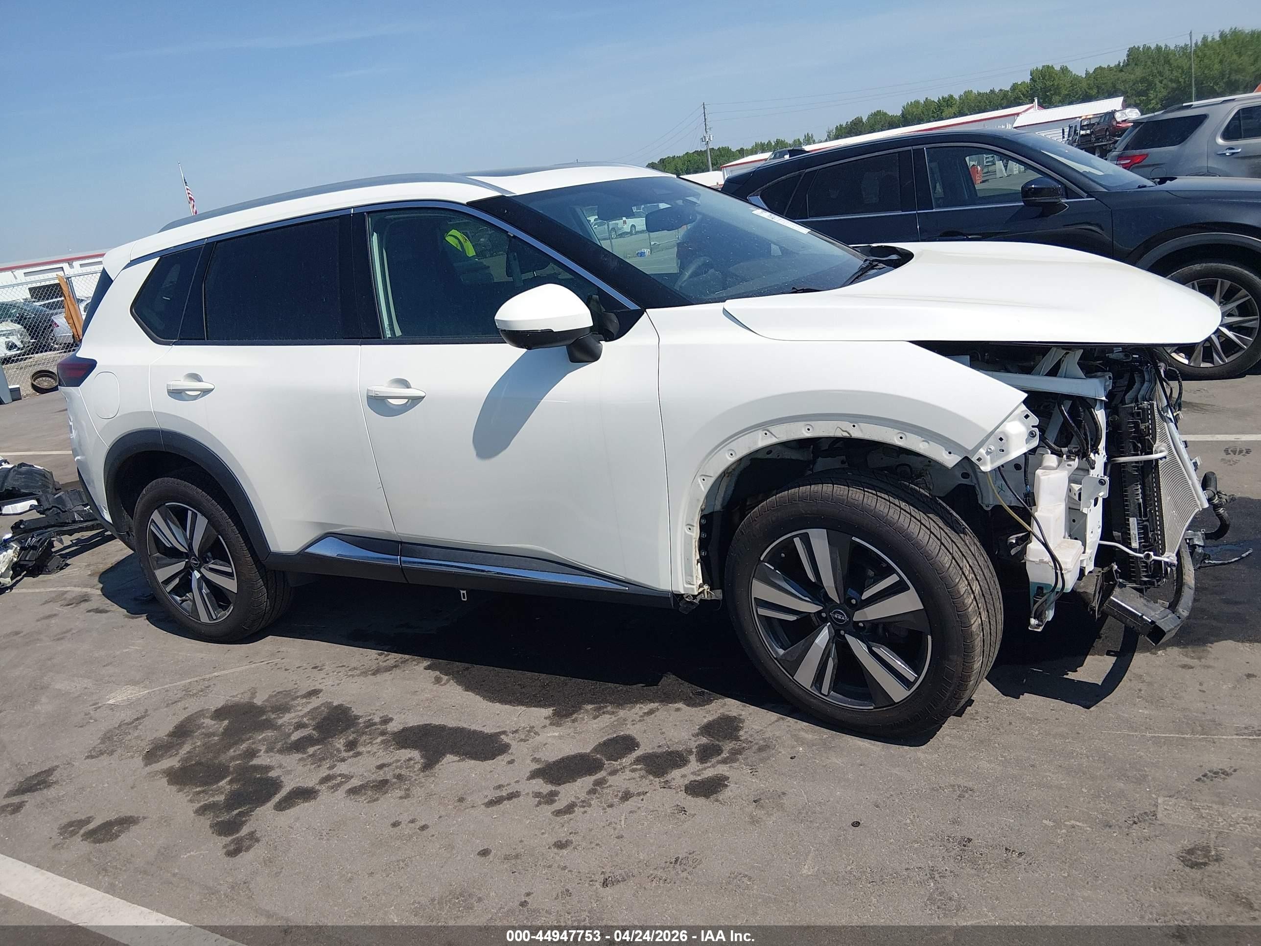 2023 Nissan Rogue Sl Intelligent Awd Белый vin: 5N1BT3CB3PC804053