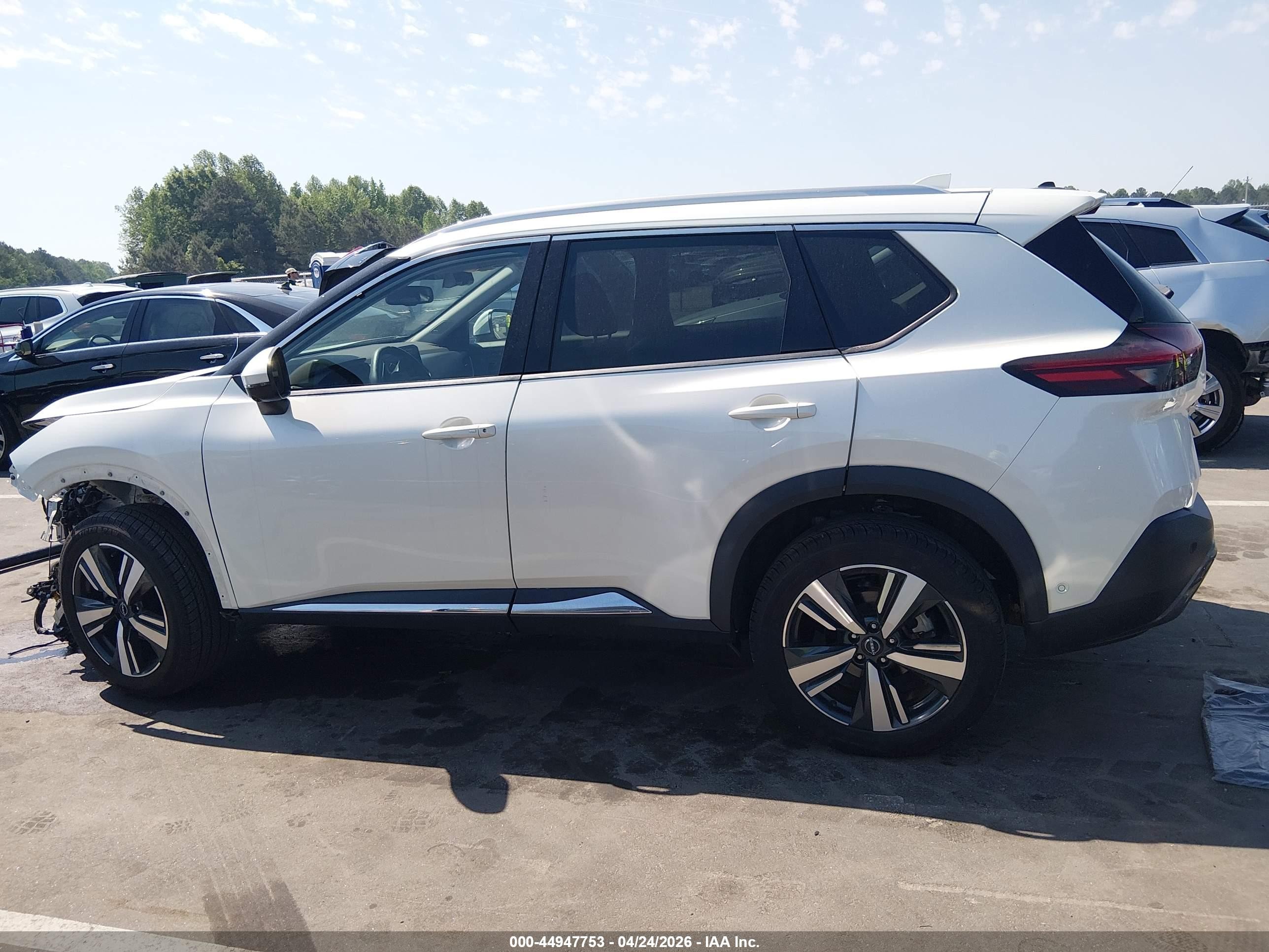 2023 Nissan Rogue Sl Intelligent Awd Белый vin: 5N1BT3CB3PC804053
