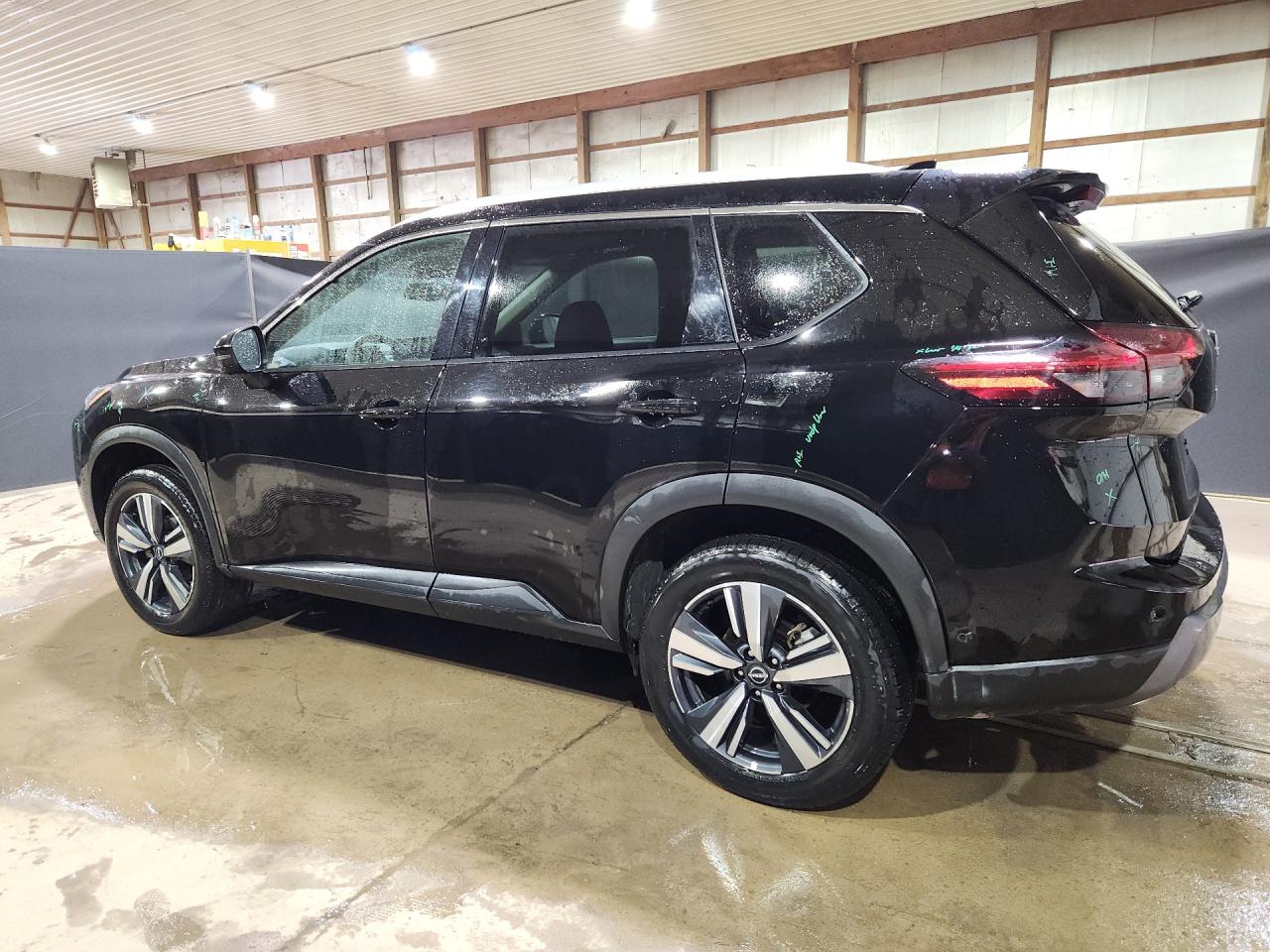 2026 Nissan Rogue Sl Black vin: 5N1BT3CB4TC682412 Damage: Left Rear Door, Dent(S) W/ Paint Dmg, 2 To 3 Inches